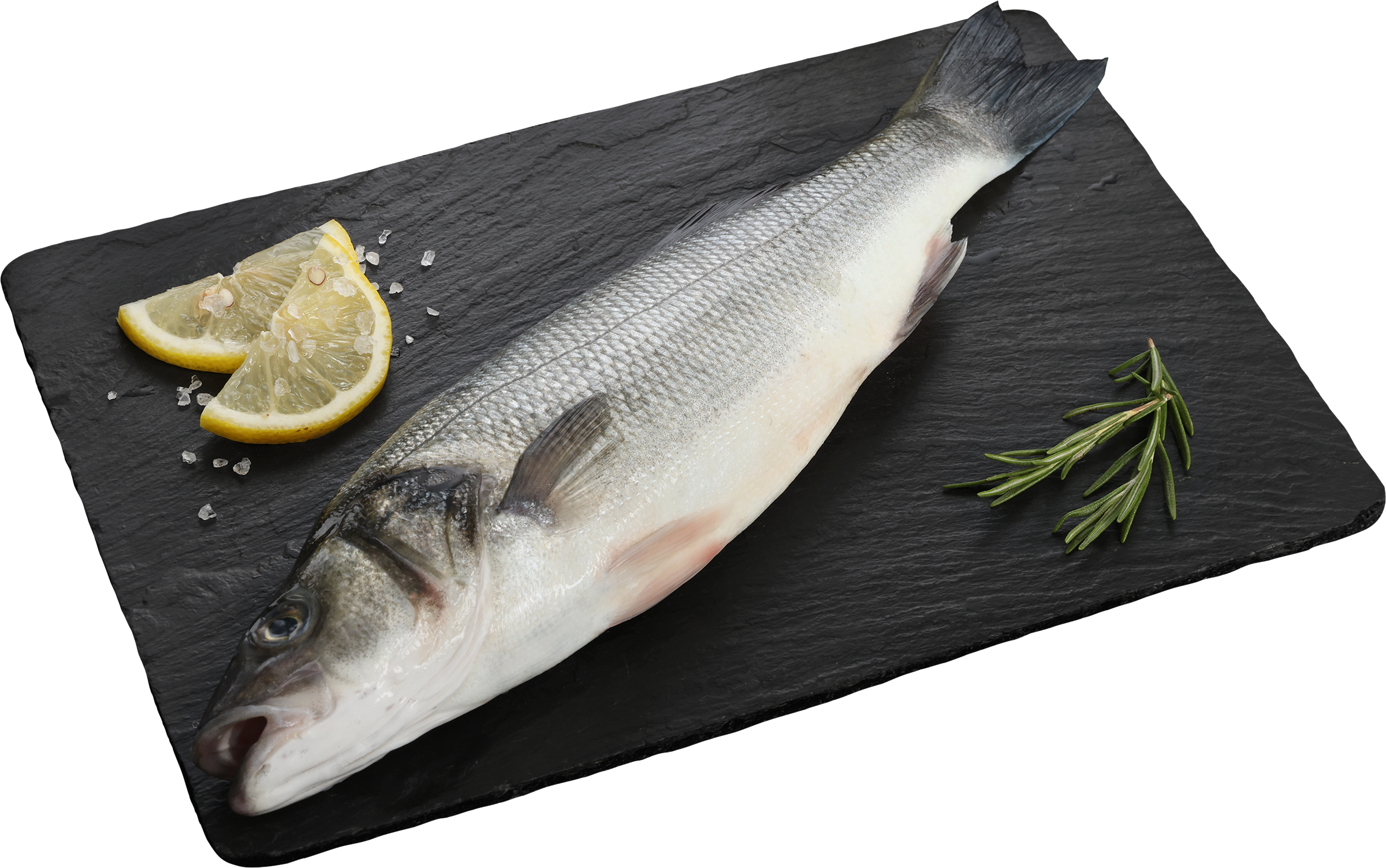 Изображение товара Свежий сибас ЛЕНТА FRESH 300-600г - охлажденная морская рыба для любых блюд