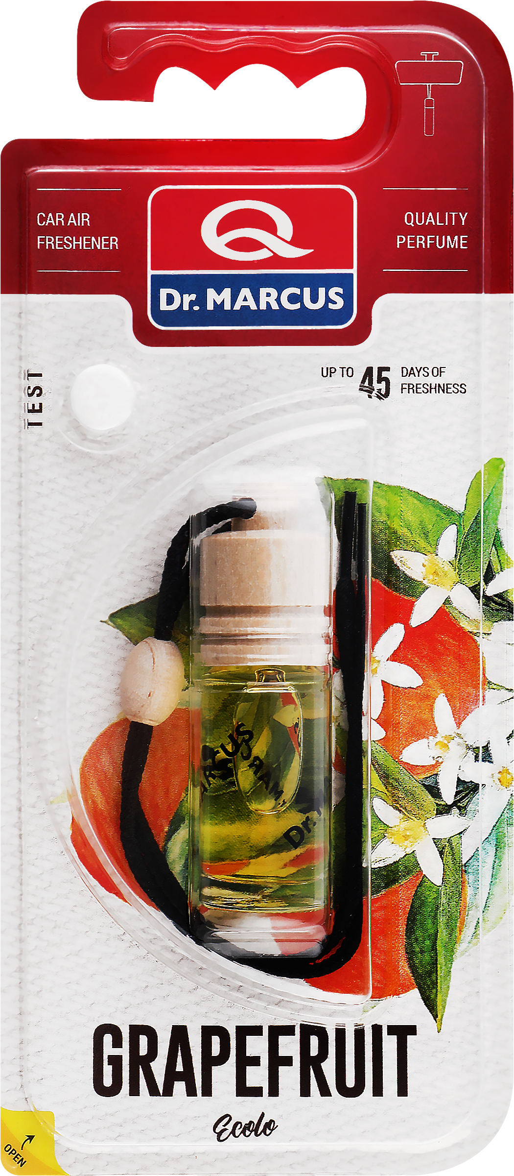 Изображение товара Ароматизатор автомобильный DR. MARCUS Ecolo грейпфрут подвесной жидкий 165353