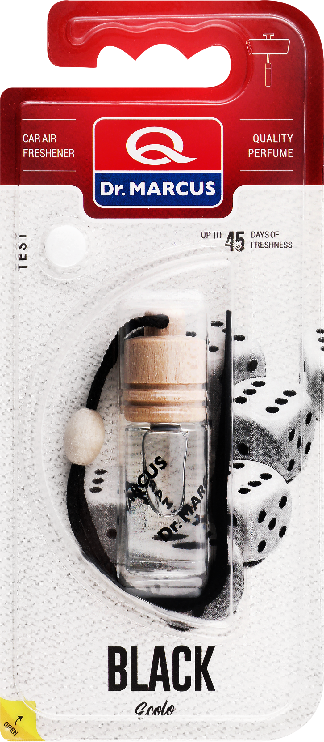 Изображение товара Ароматизатор автомобильный DR. MARCUS Ecolo black жидкий для салона и дома