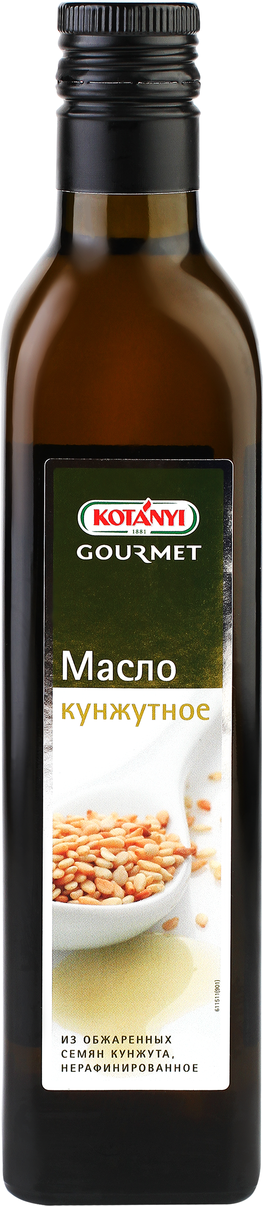 Изображение товара Масло кунжутное KOTANYI Gourmet Grand Finesse нерафинированное 500г
