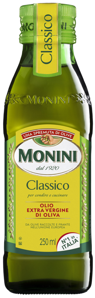 Изображение товара Масло оливковое MONINI Classico Extra Vergine, нерафинированное, 250мл