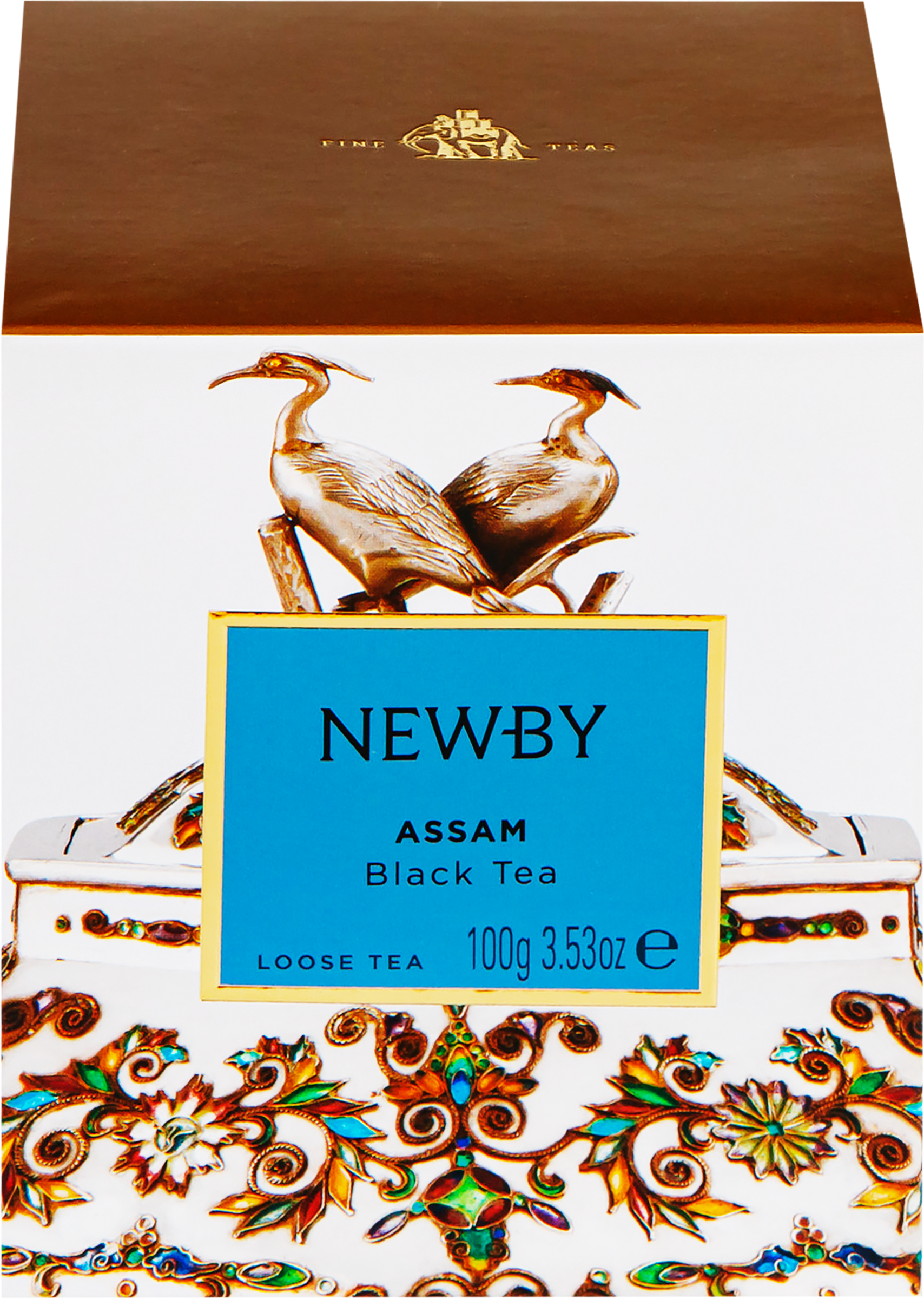 Изображение товара Чай черный Assam байховый листовой 100г NEWBY высокое качество насыщенный вкус