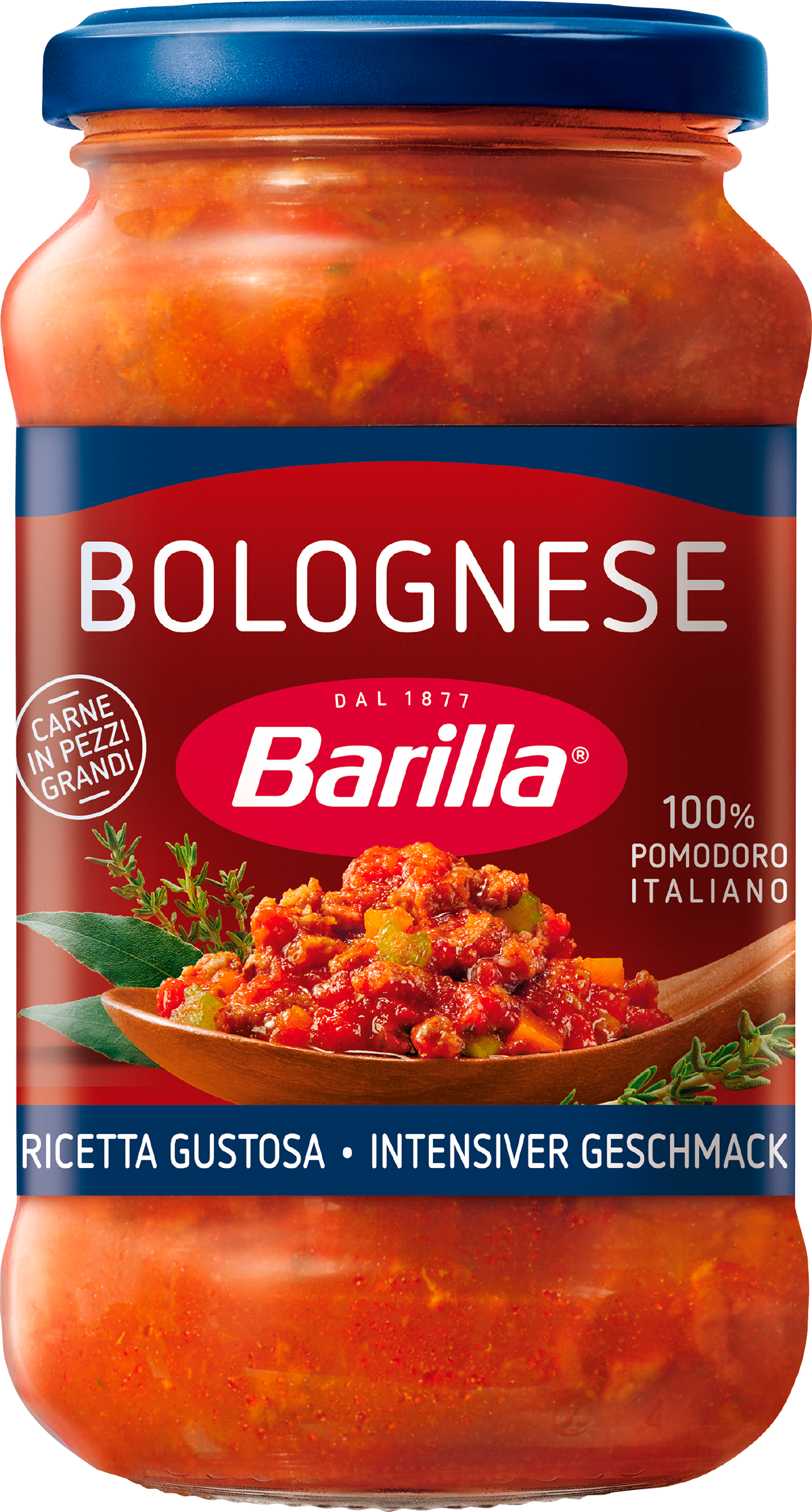 Изображение товара Соус томатный BARILLA Bolognese, с говядиной и свининой, 400г