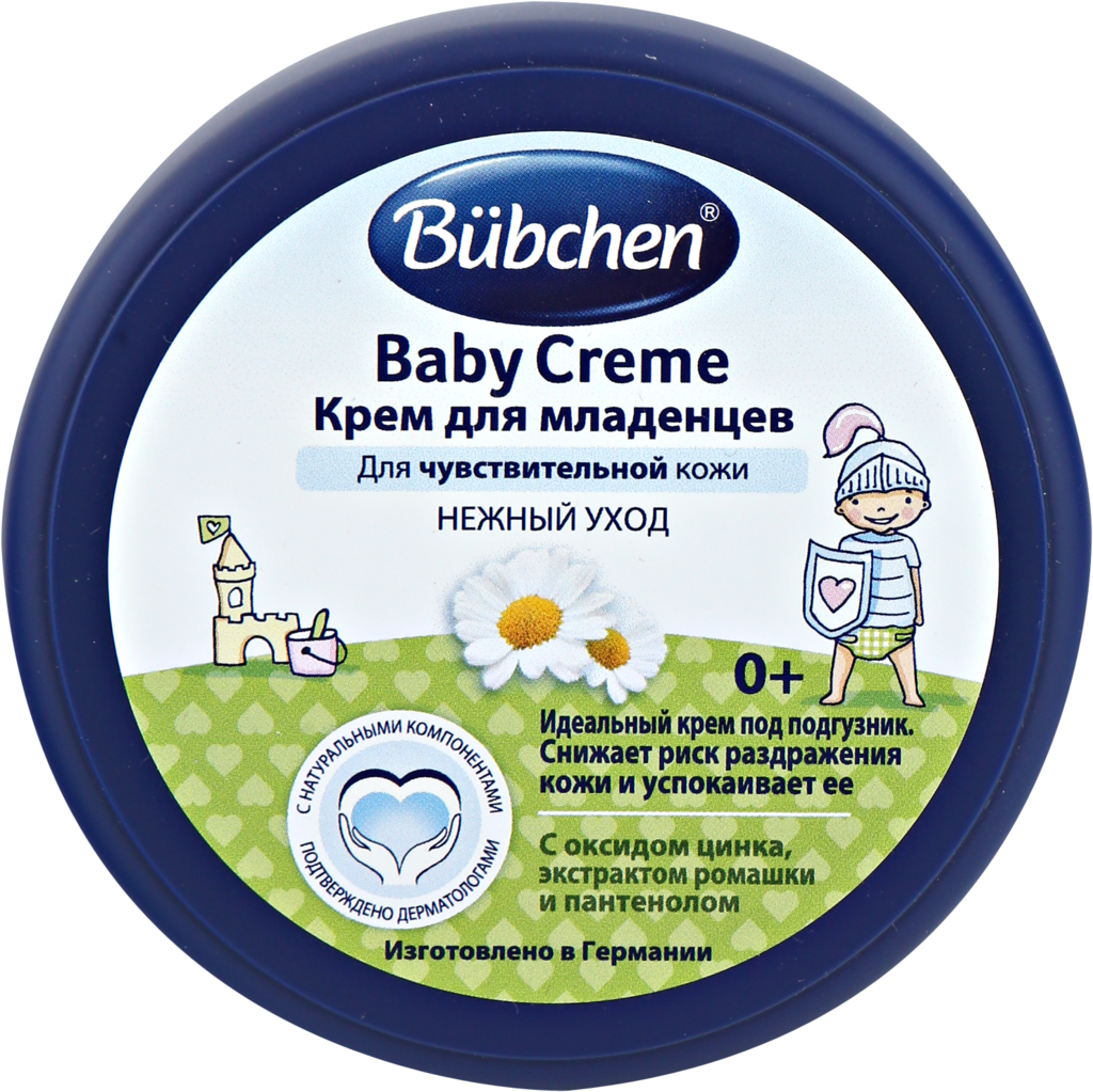 Изображение товара Крем для младенцев BUBCHEN Baby Creme с рождения 150мл для защиты и ухода за кожей