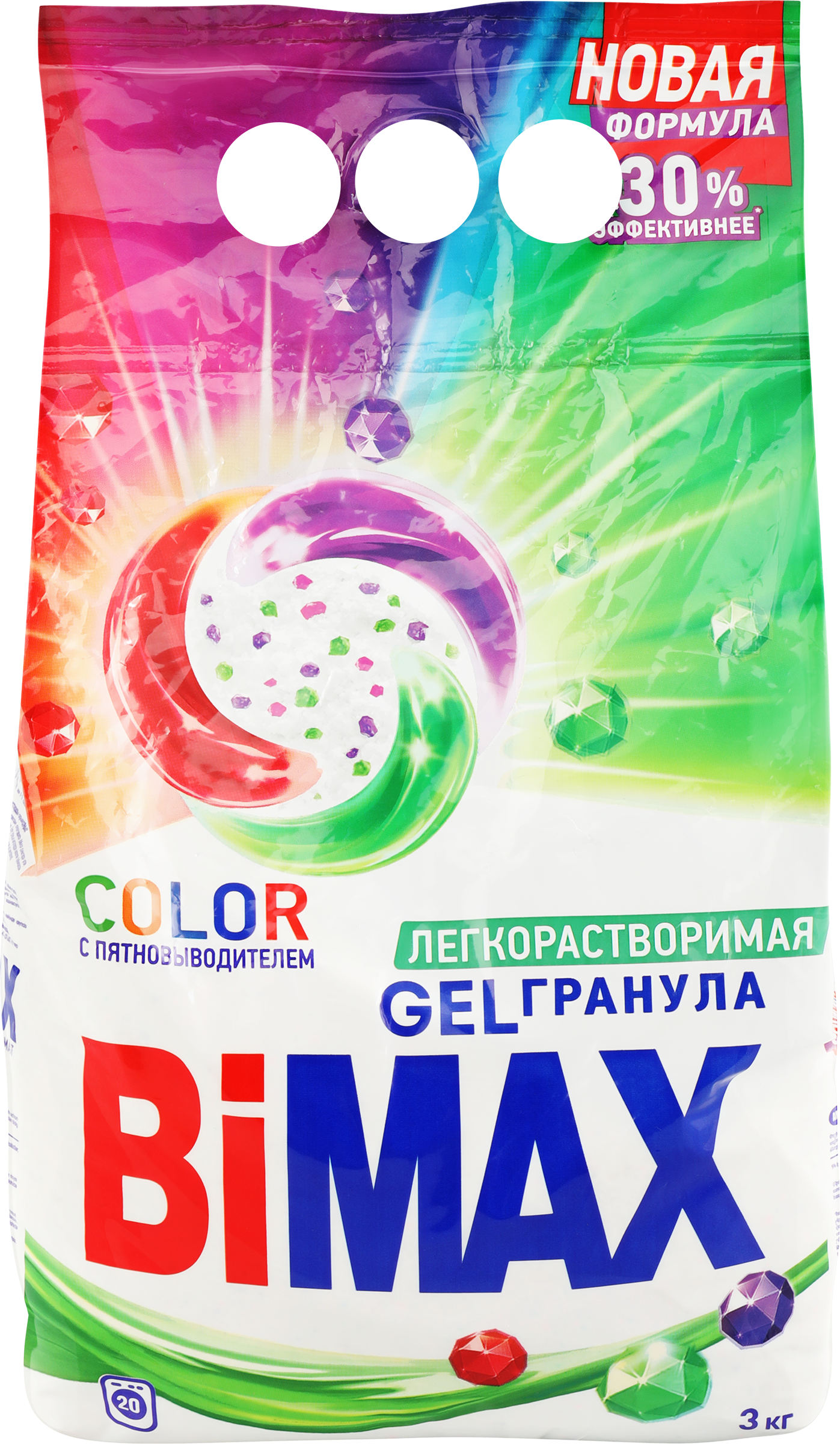 Изображение товара Стиральный порошок BIMAX Color Automat 3кг для цветного белья