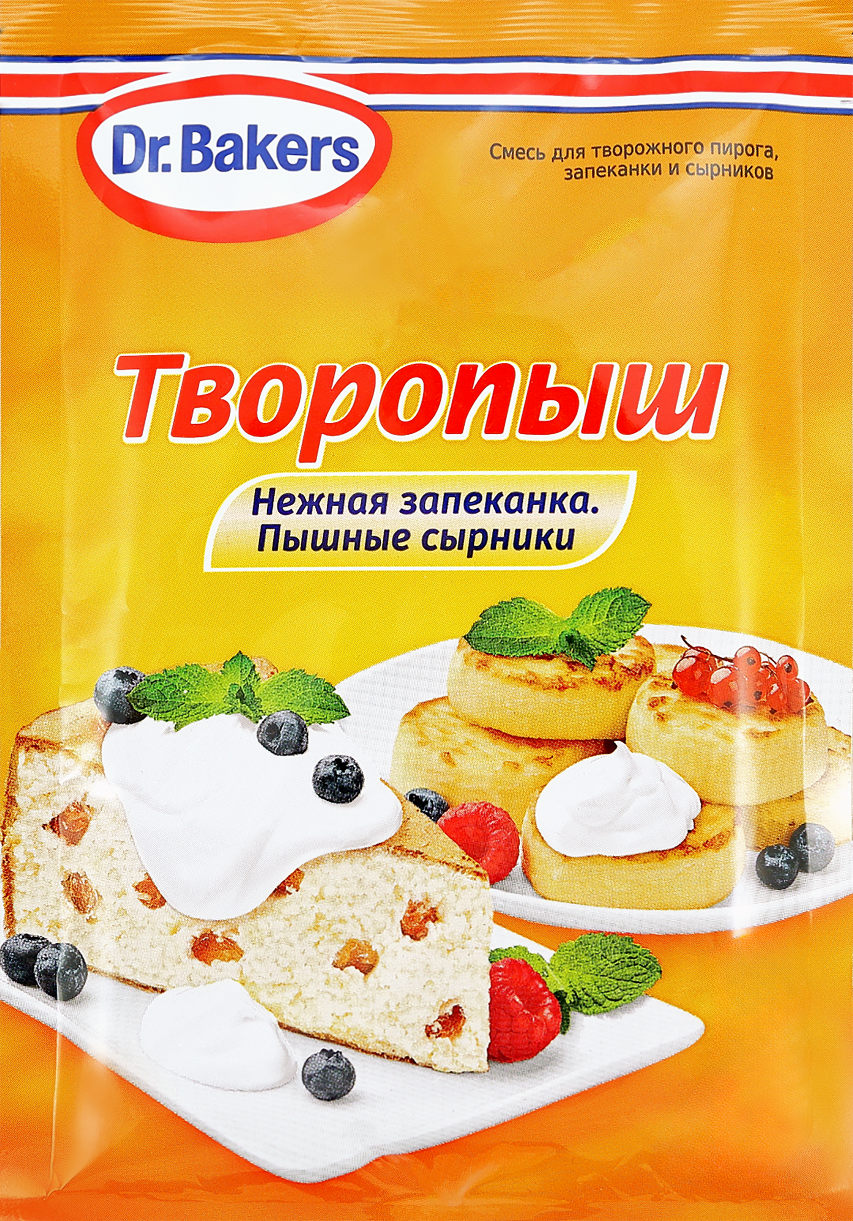 Изображение товара Смесь для творожного пирога и запеканки DR.BAKERS Творопыш, 60г