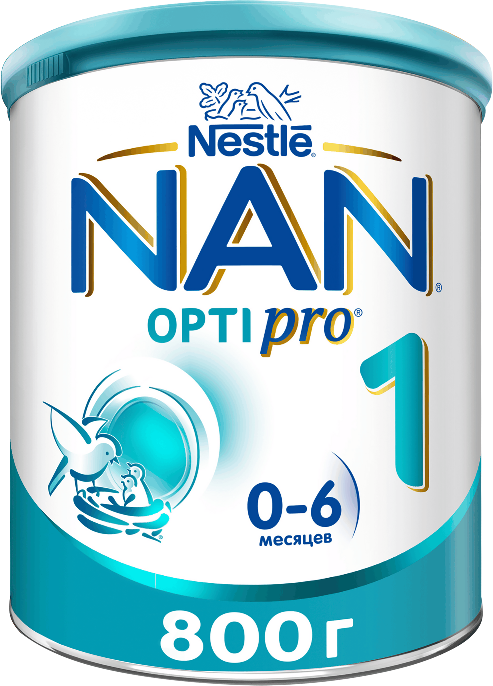 Изображение товара Молочная смесь NAN 1 Optipro для новорожденных, 800г, с 0 месяцев