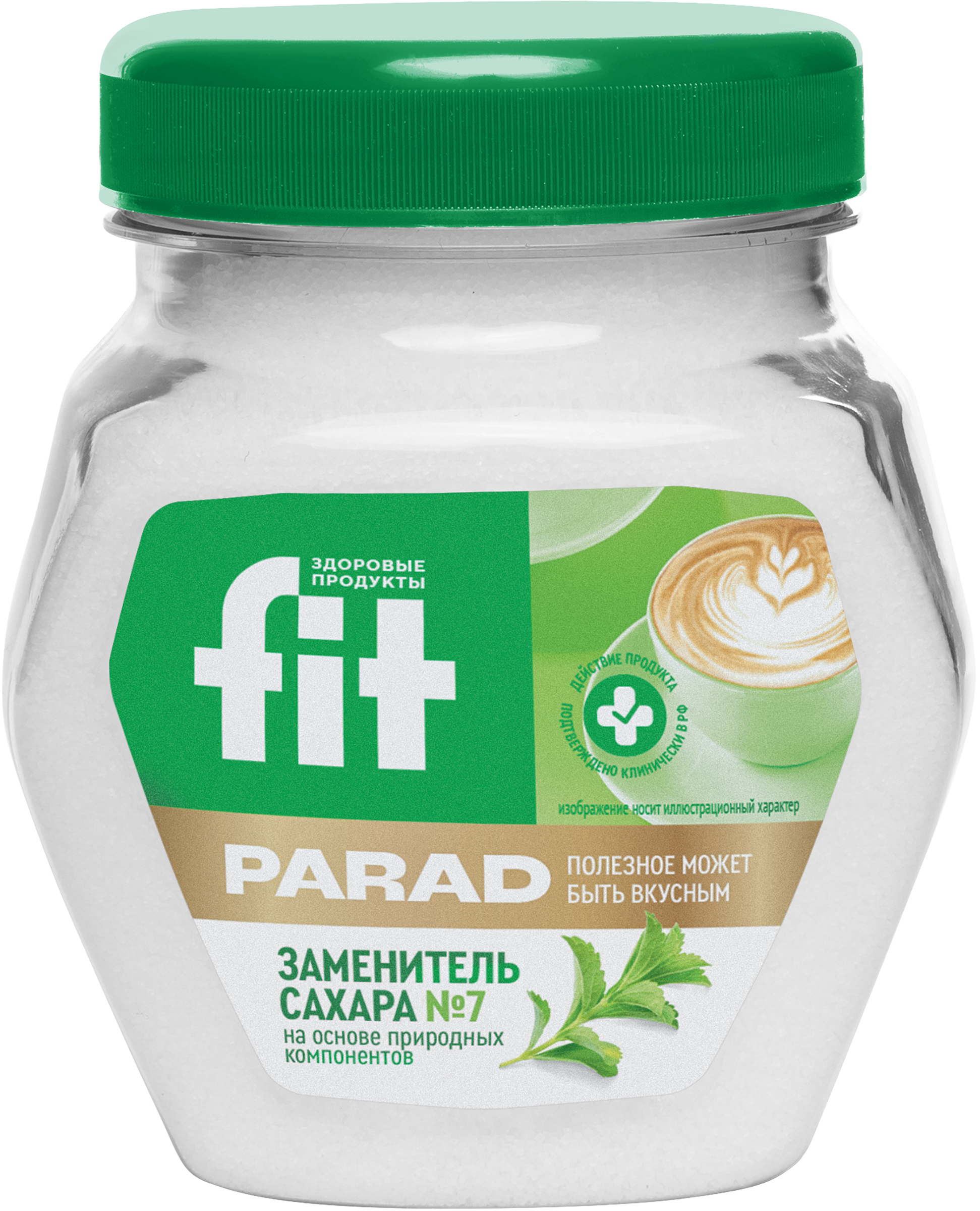 Изображение товара Заменитель сахара FITPARAD №7 на основе эритритола, 180г