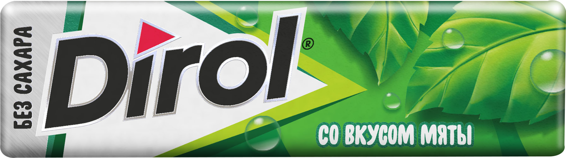 Изображение товара Жевательная резинка DIROL Мята 13,6г без сахара