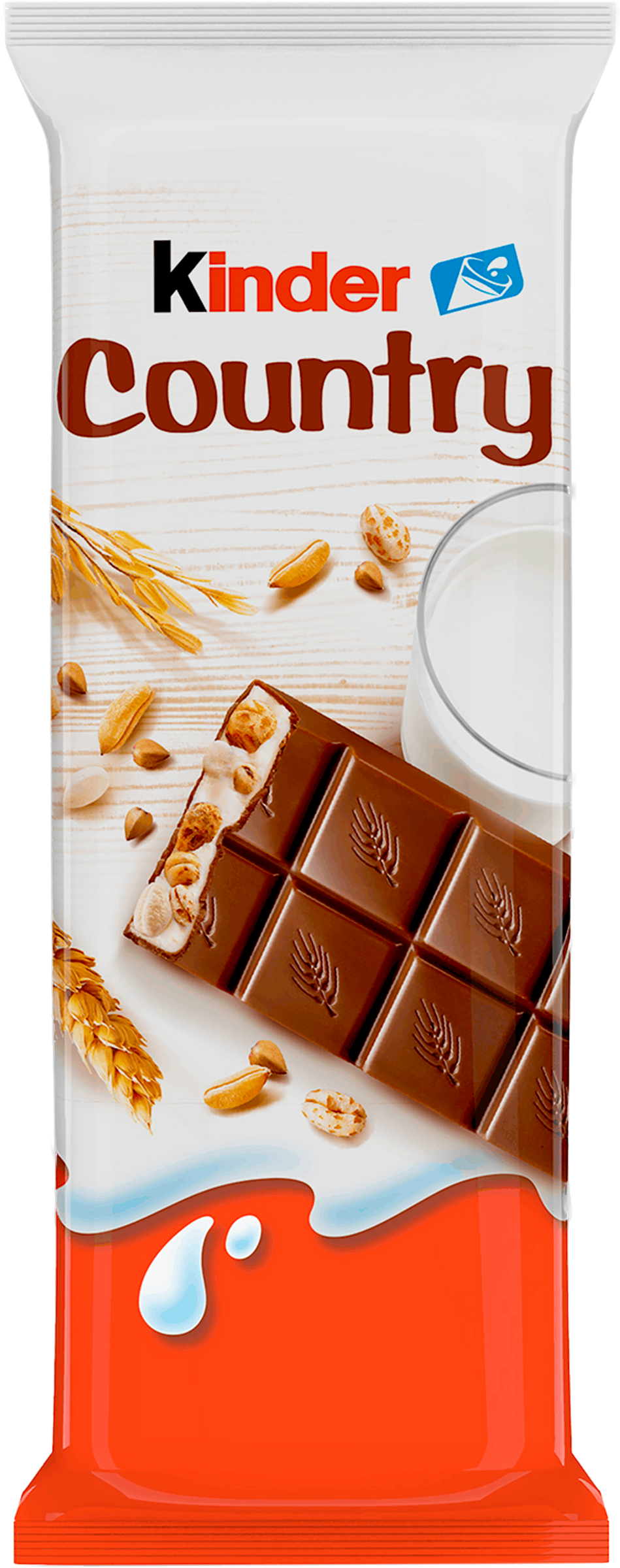 Изображение товара Шоколад KINDER Chocolate Country с молочно-злаковой начинкой 23,5г