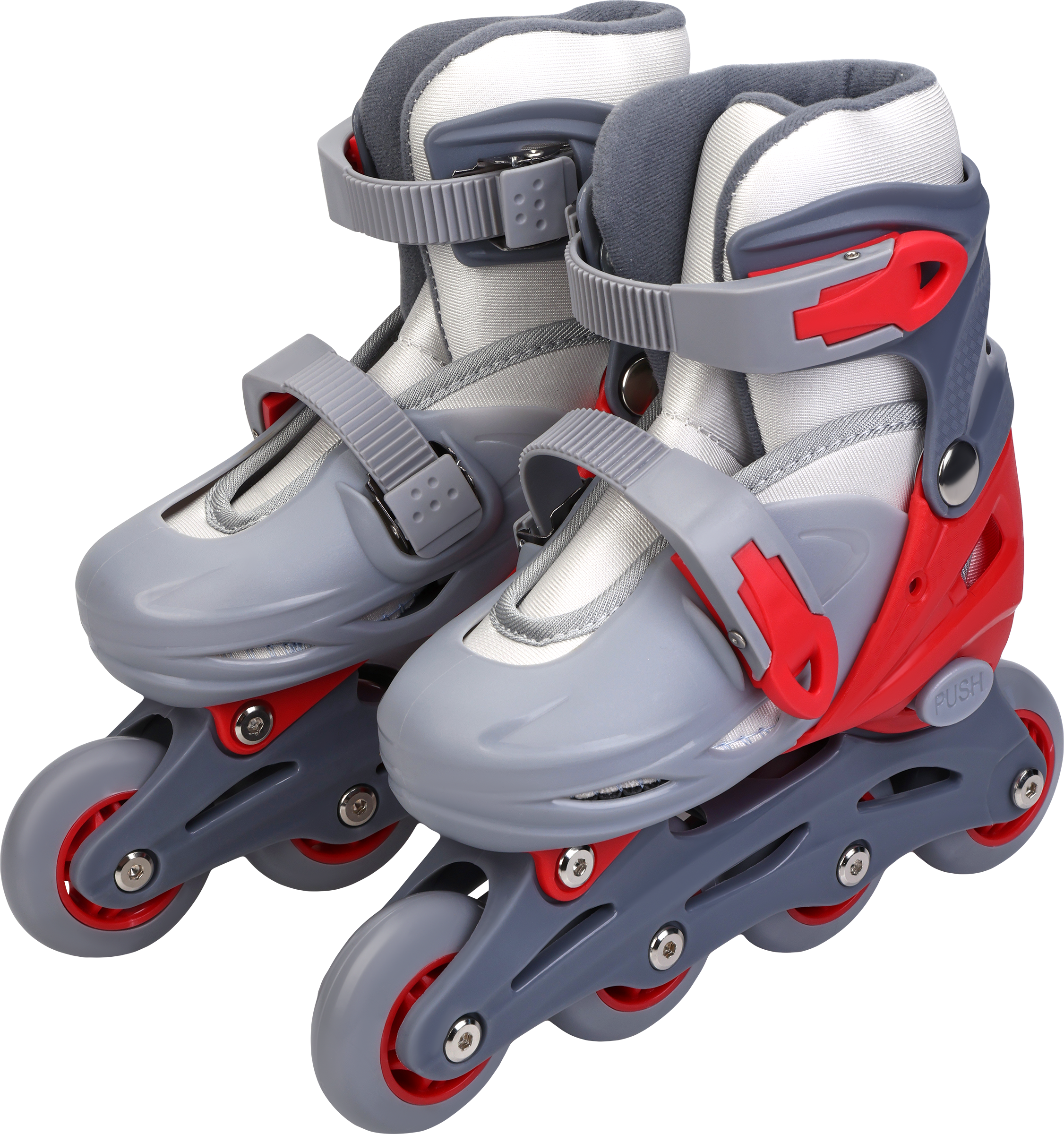 Изображение товара Коньки роликовые раздвижные детские р. 31–34, цвета в ассортименте, Арт. BW-501S