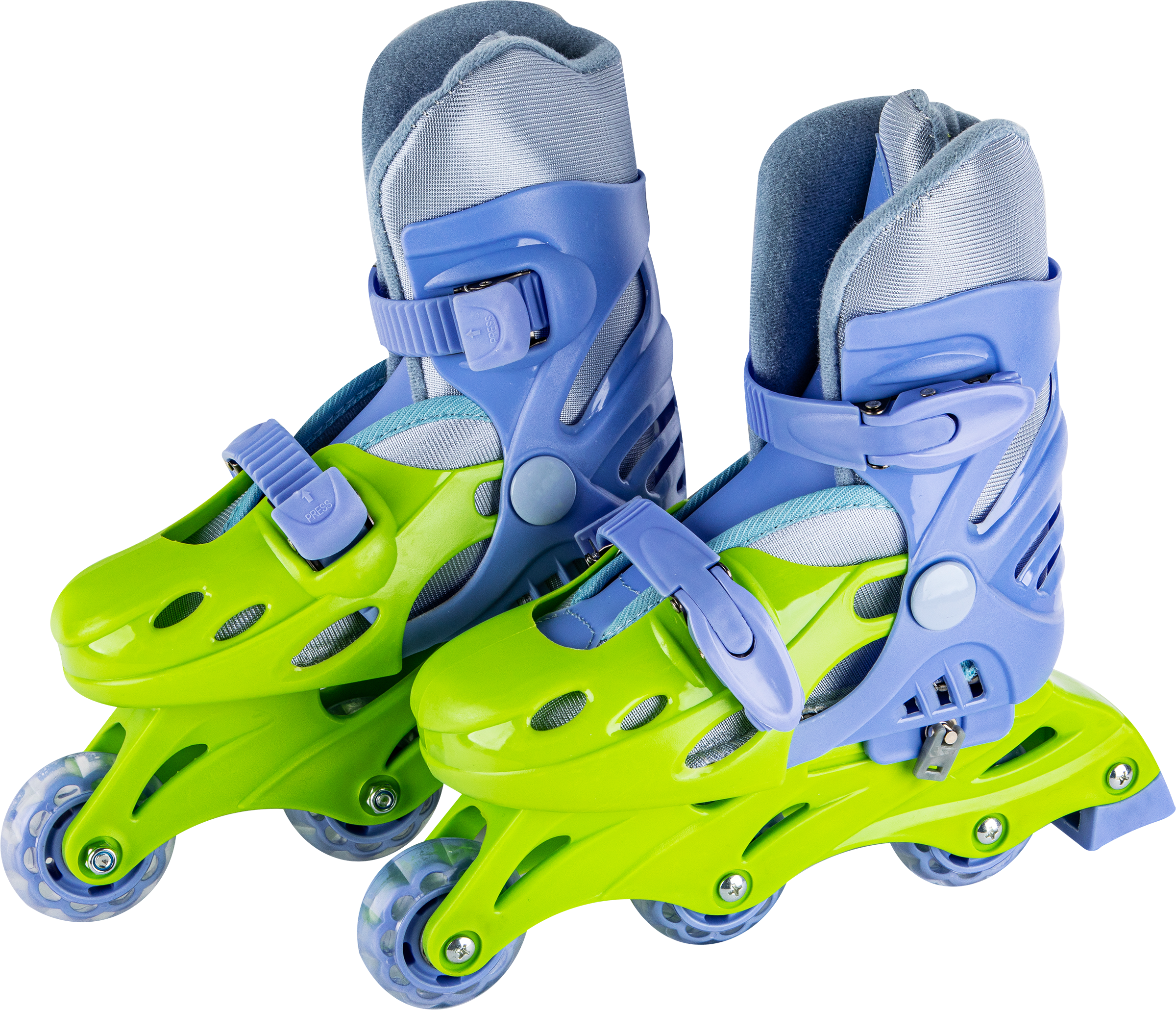 Изображение товара Коньки роликовые раздвижные детские р. 31–34, цвета в ассортименте, Арт. BW-501S