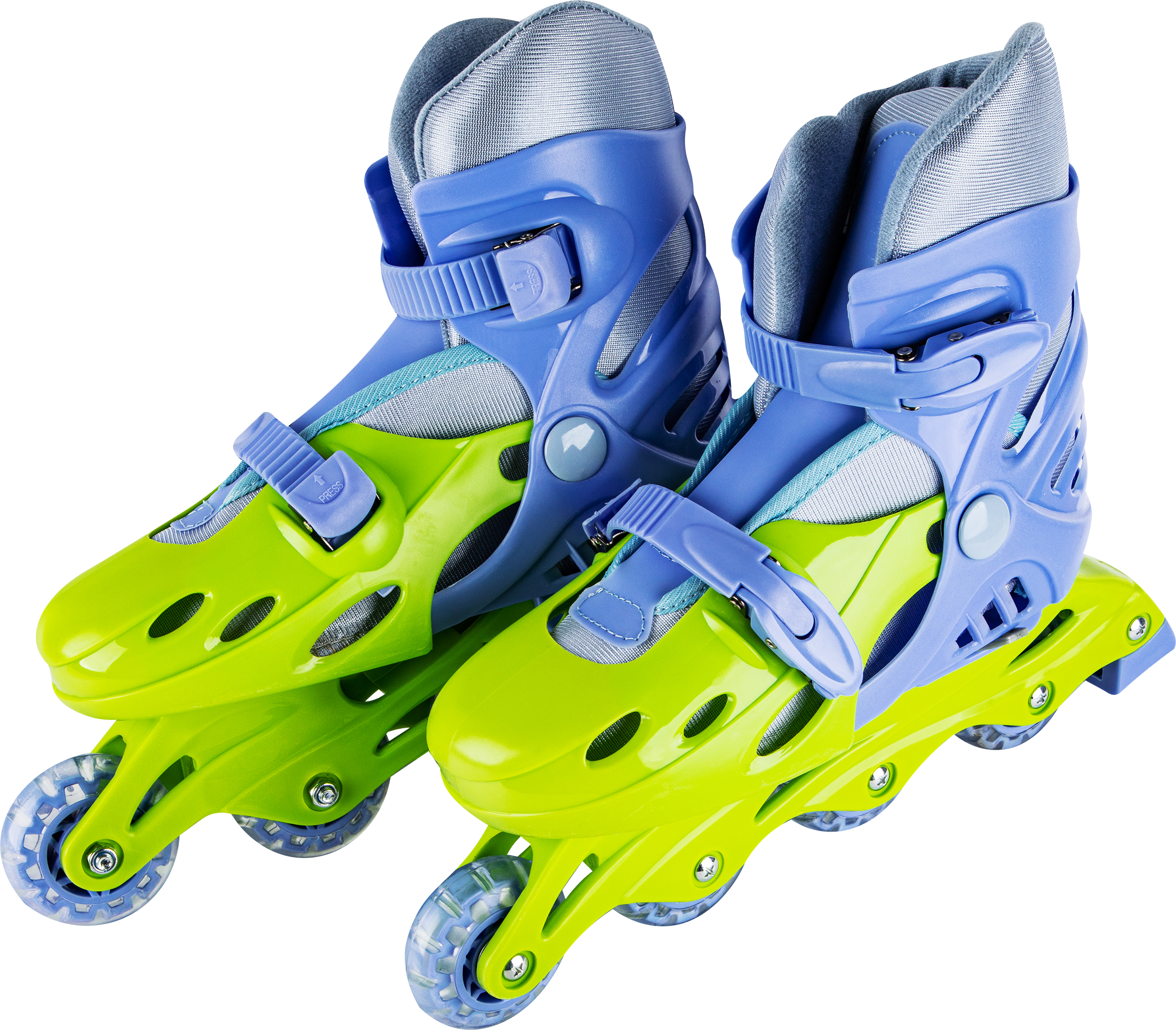 Изображение товара Коньки роликовые раздвижные р. 39–42, цвета в ассортименте, Арт. BW-501L