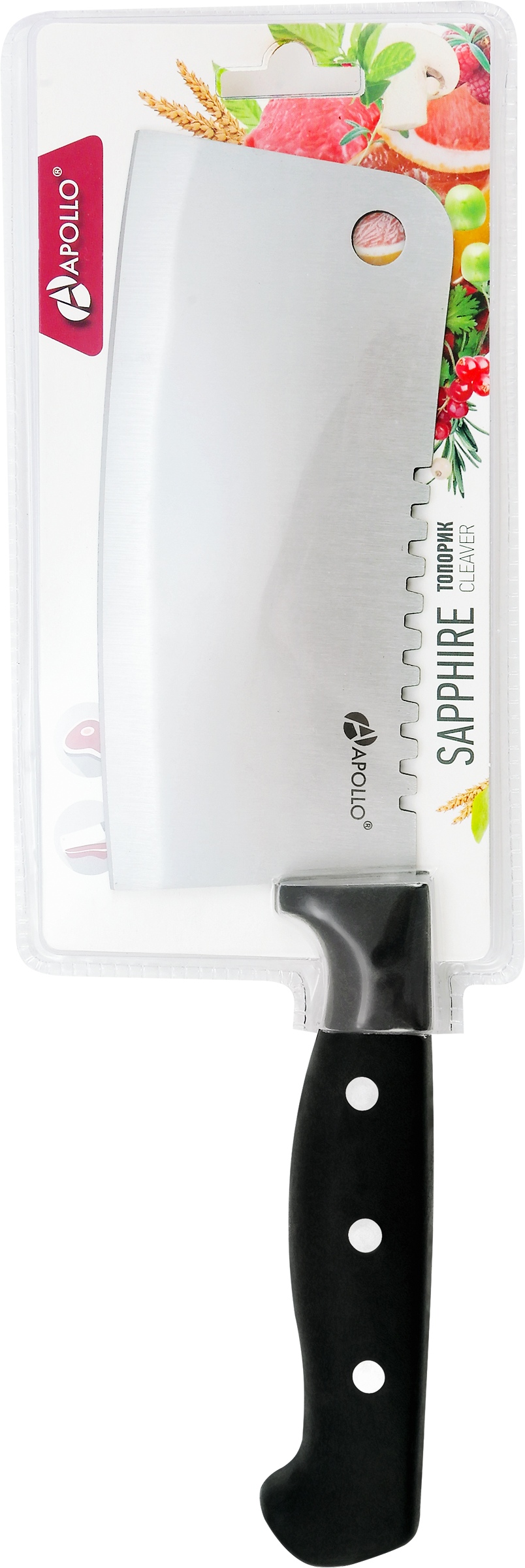 Изображение товара Топорик APOLLO Sapphire 15см нержавеющая сталь Арт. TKP-515