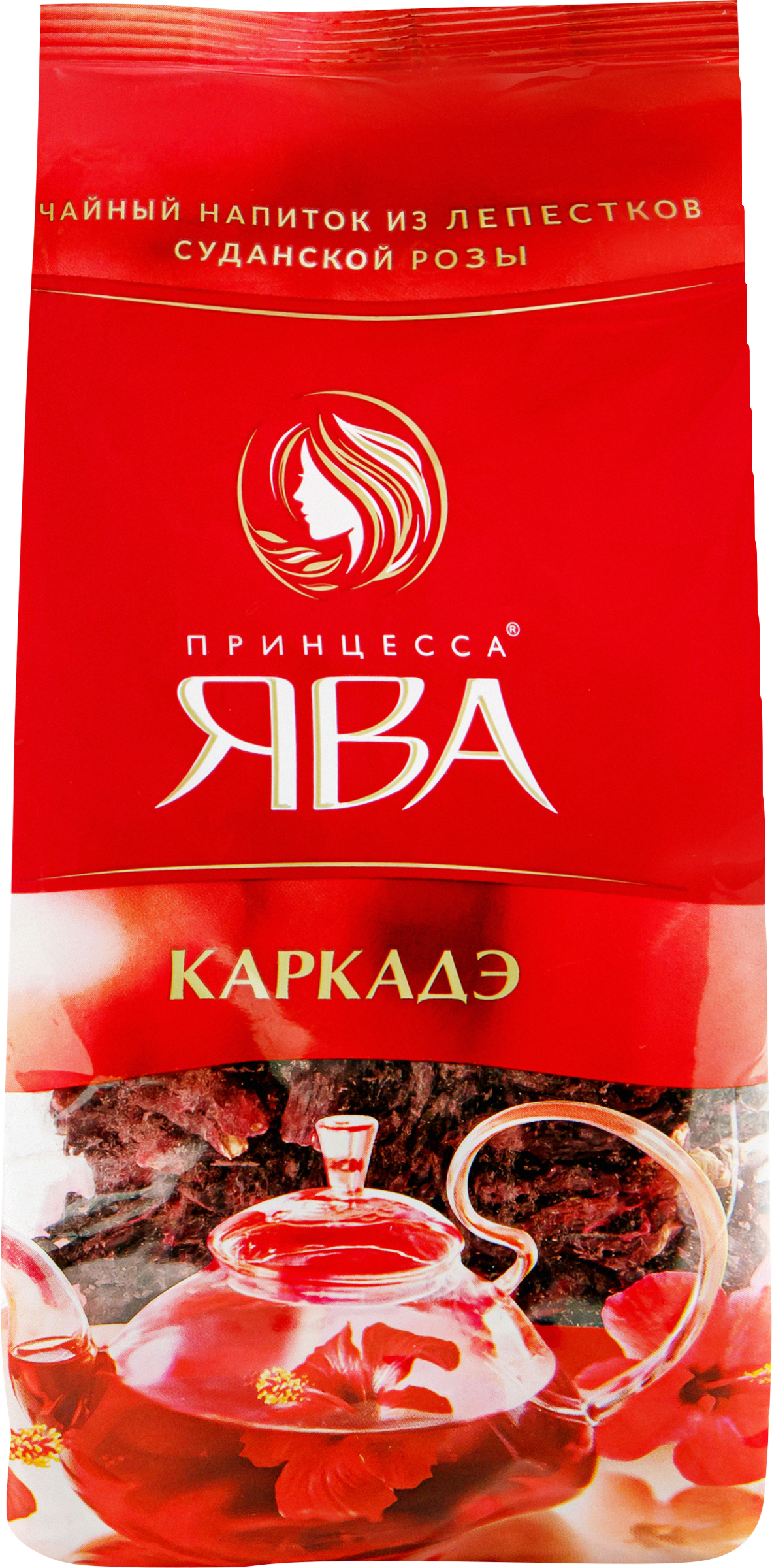 Изображение товара Напиток чайный ПРИНЦЕССА ЯВА Каркадэ, 80г