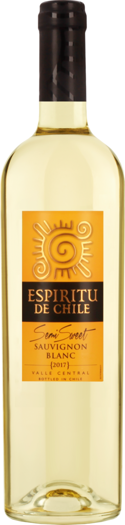 Изображение товара Вино ESPIRITU DE CHILE Совиньон Блан 0.75л - белое полусладкое
