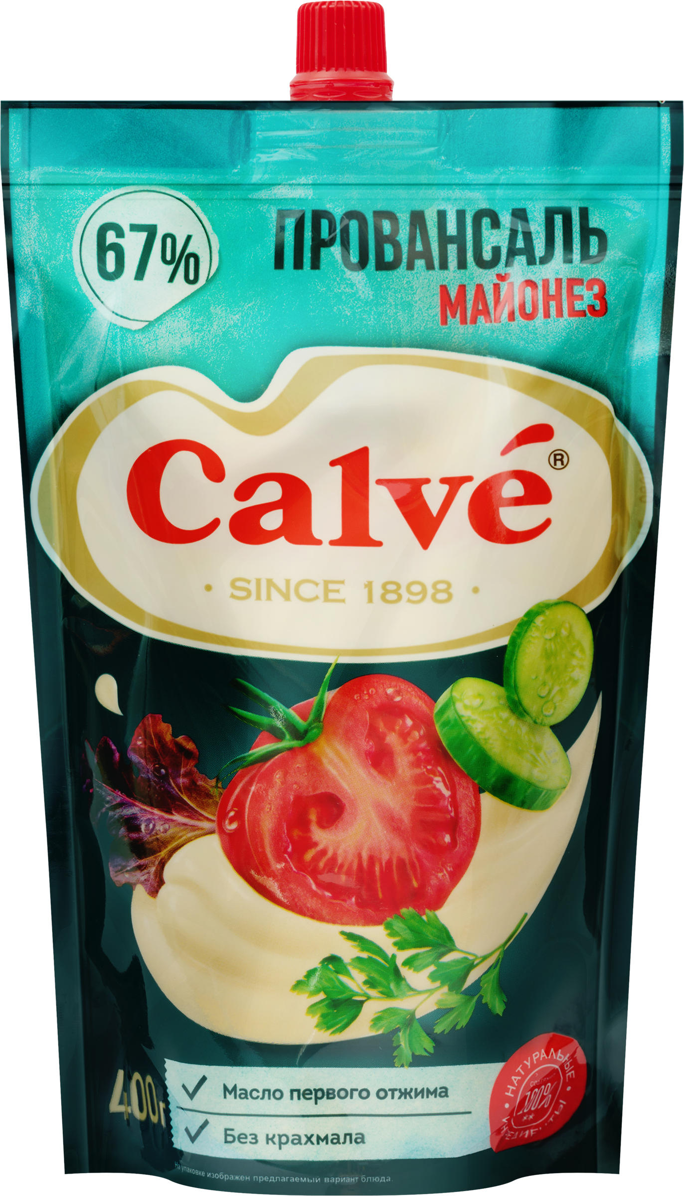 Изображение товара Майонез CALVE Провансаль 67% 400г кухня салаты соусы