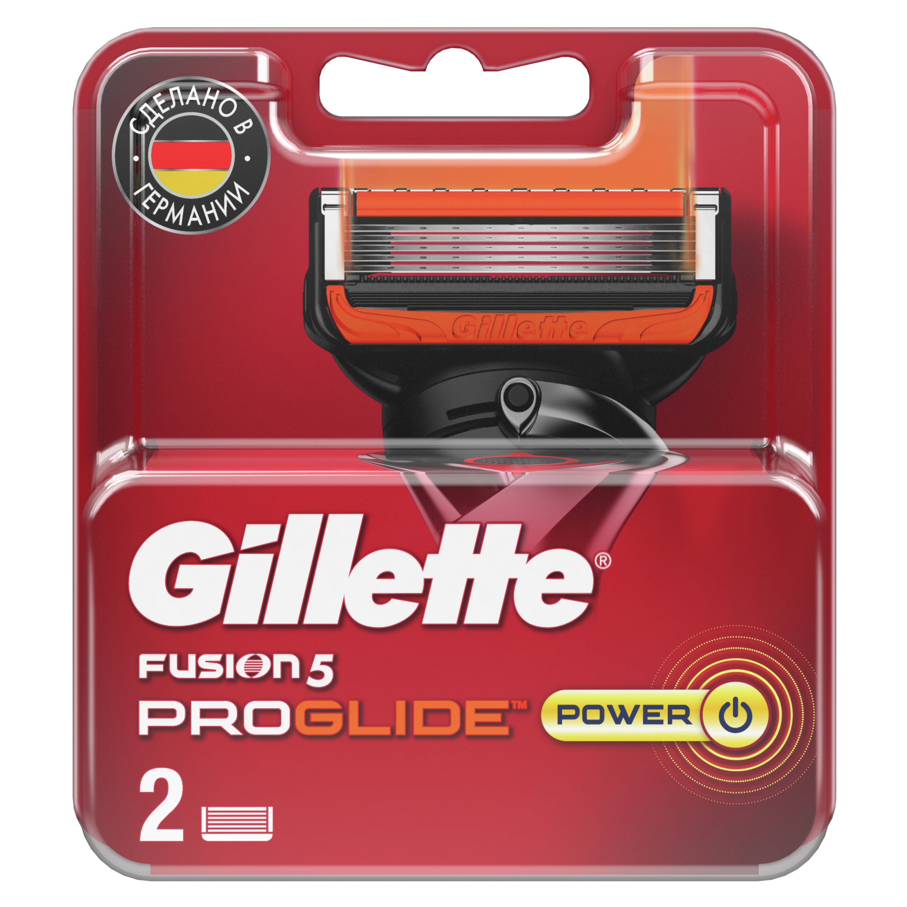 Изображение товара Кассеты сменные для бритья FUSION Fusion ProGlide Power, 2шт