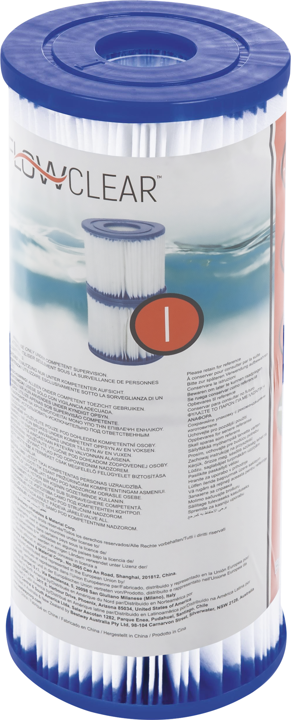 Изображение товара Картридж для фильтр-насоса BESTWAY Flowclear 8х9см, Арт. 58093