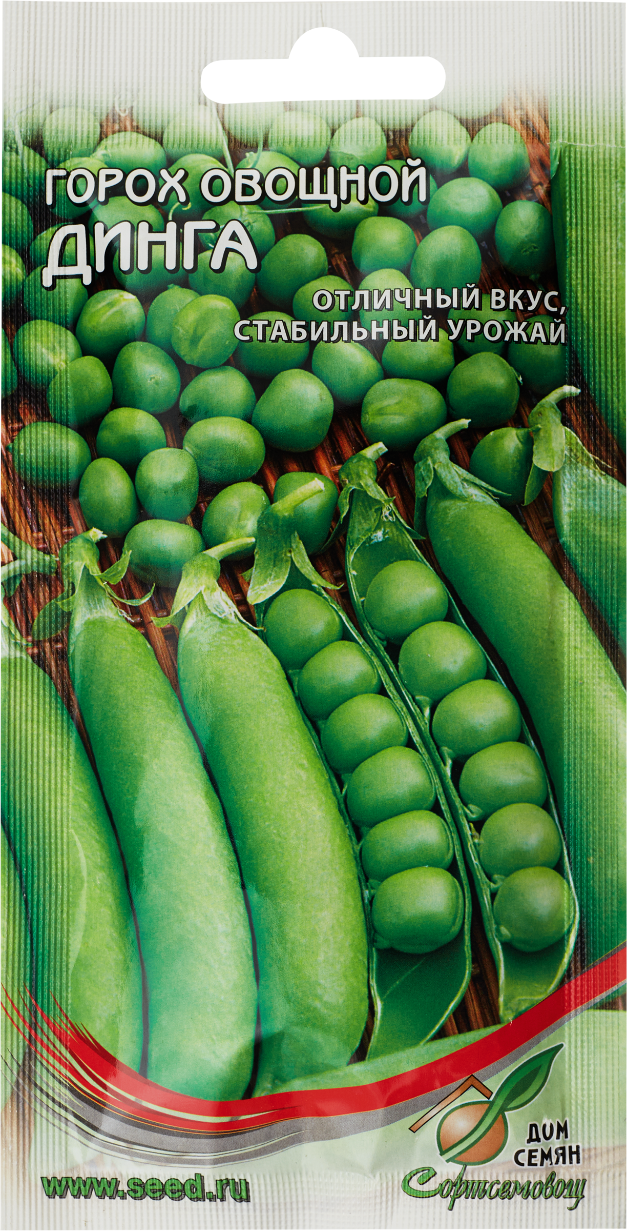 Изображение товара Семена ДОМ СЕМЯН Горох Динго, 12г
