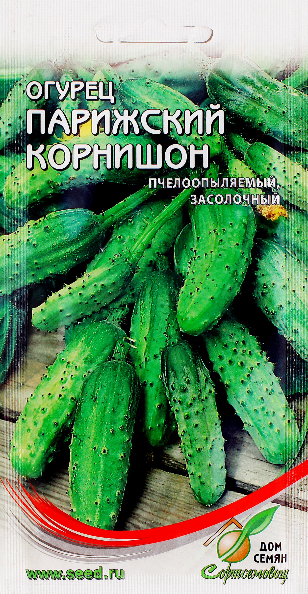 Изображение товара Семена ДОМ СЕМЯН Огурец Парижский корнишон, 0,4г