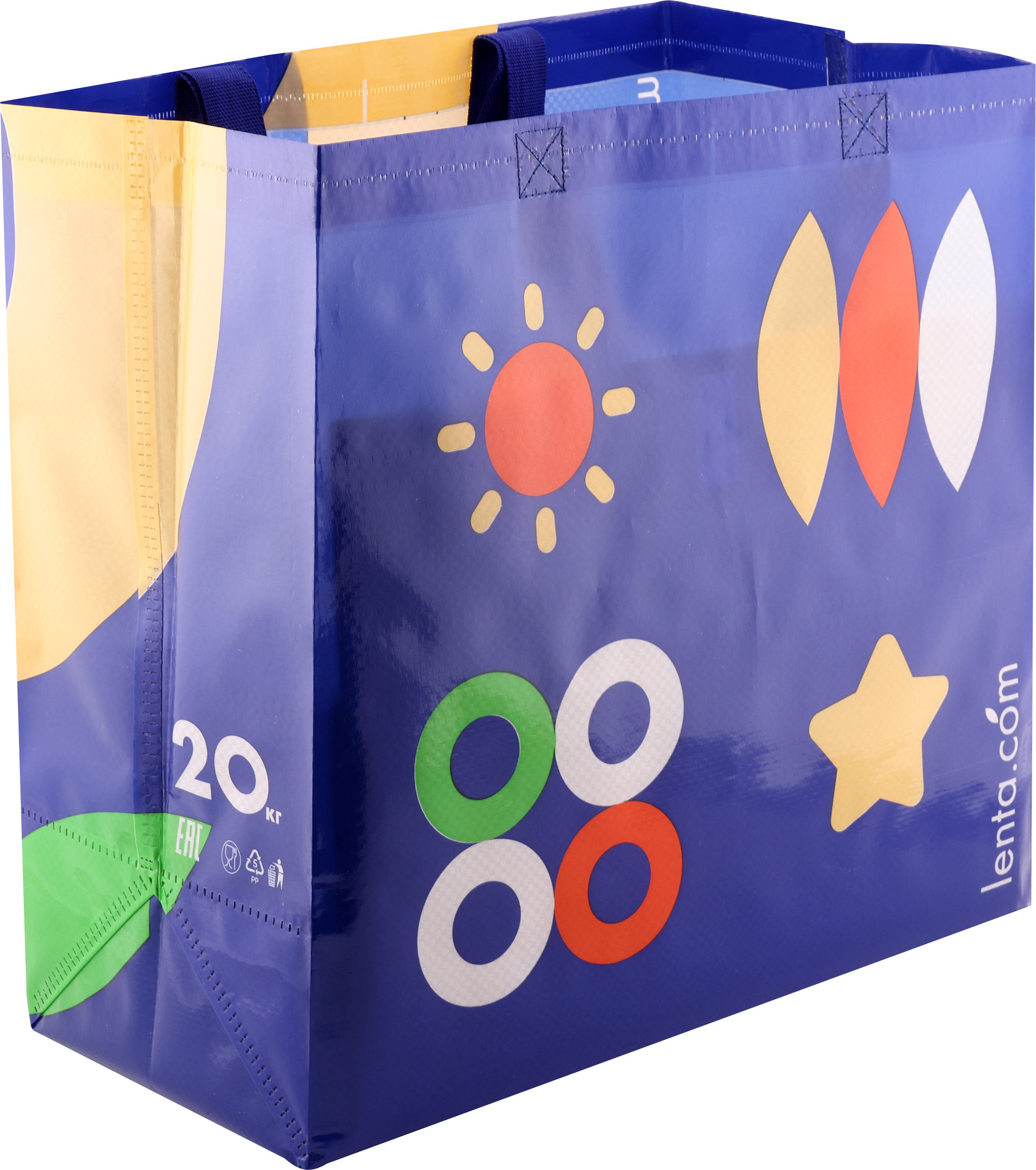 Изображение товара Сумка хозяйственная ЛЕНТА подсолнух 44x42см, Арт. AO042