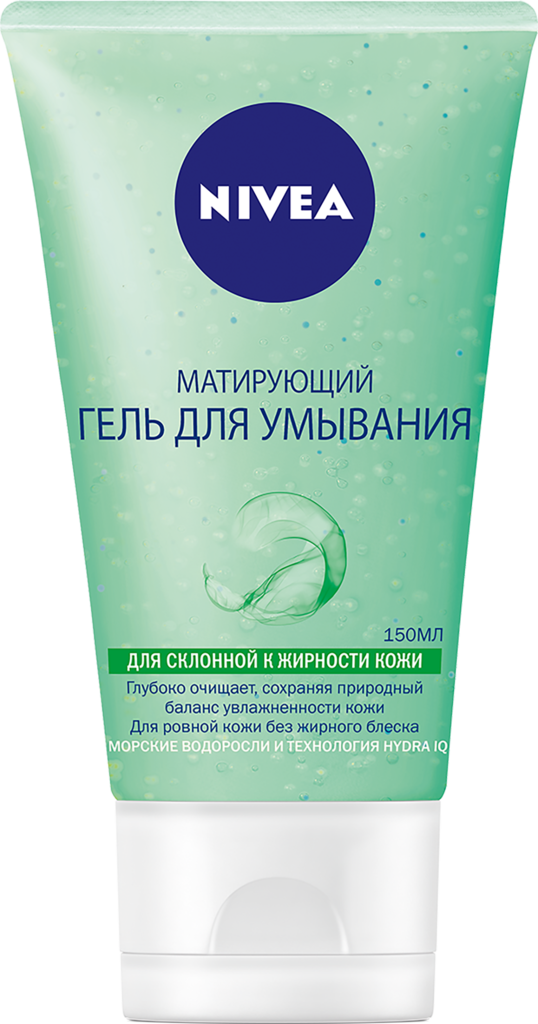 Изображение товара Гель для умывания NIVEA Матирующий для жирной кожи, 150мл