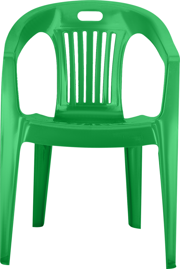 Изображение товара Кресло пластиковое 365 ДНЕЙ ОТЛИЧНАЯ ЦЕНА/365 ДНЕЙ Зеленое Арт. 110-0031