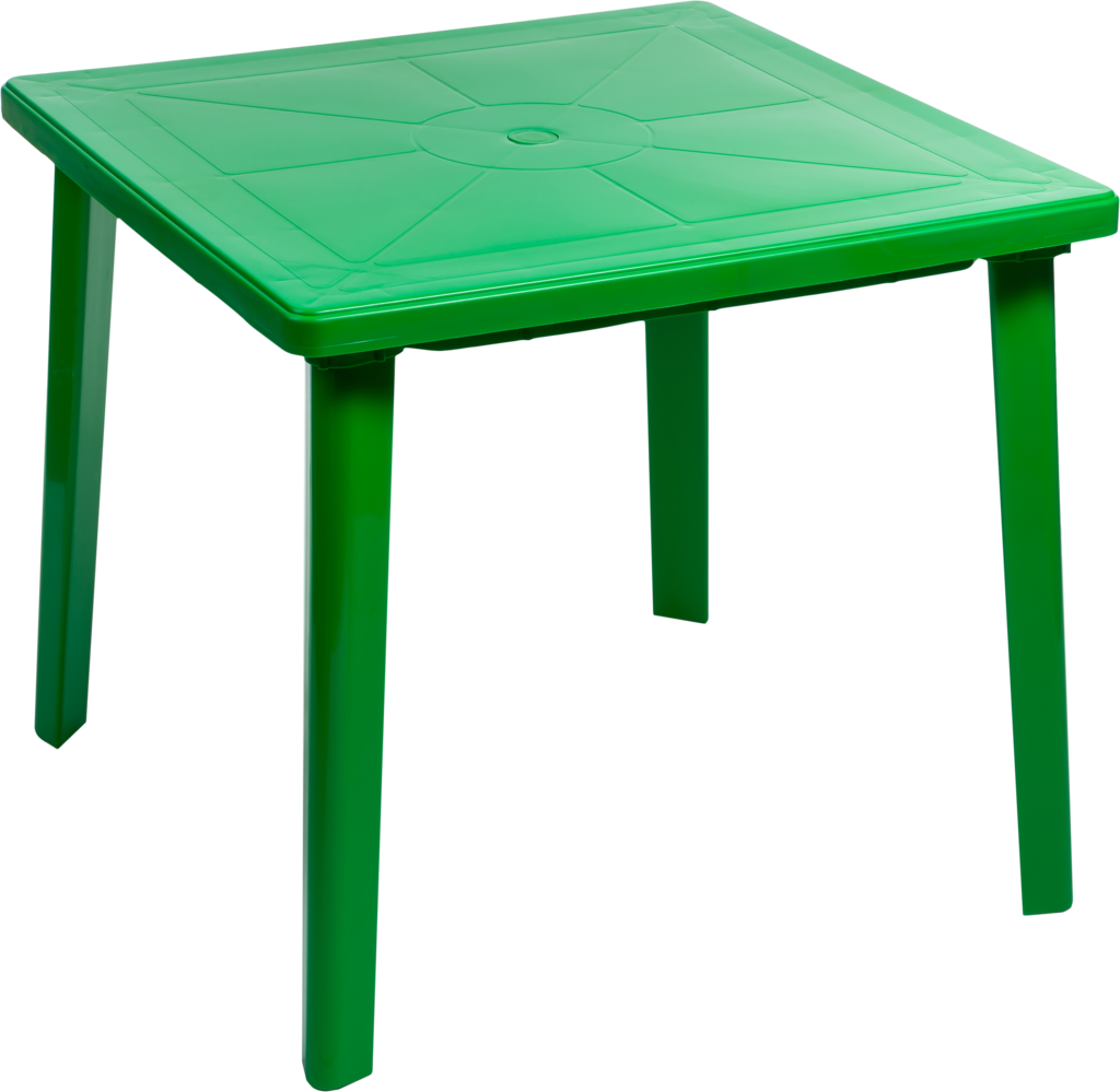Изображение товара Стол пластиковый ОТЛИЧНАЯ ЦЕНА/365 ДНЕЙ квадратный зеленый Арт. 130-0019 Изображение товара Стол пластиковый ОТЛИЧНАЯ ЦЕНА/365 ДНЕЙ квадратный зеленый Арт. 130-0019