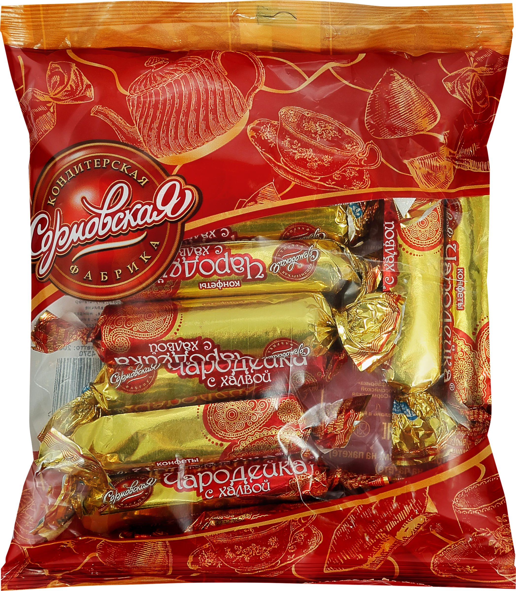 Изображение товара Конфеты СОРМОВО Чародейка с халвой, 200г
