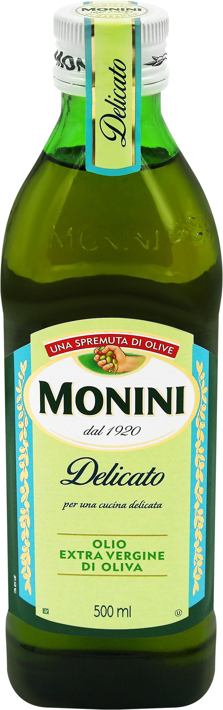Изображение товара Масло оливковое MONINI Delicato, Extra Vergine, 500мл