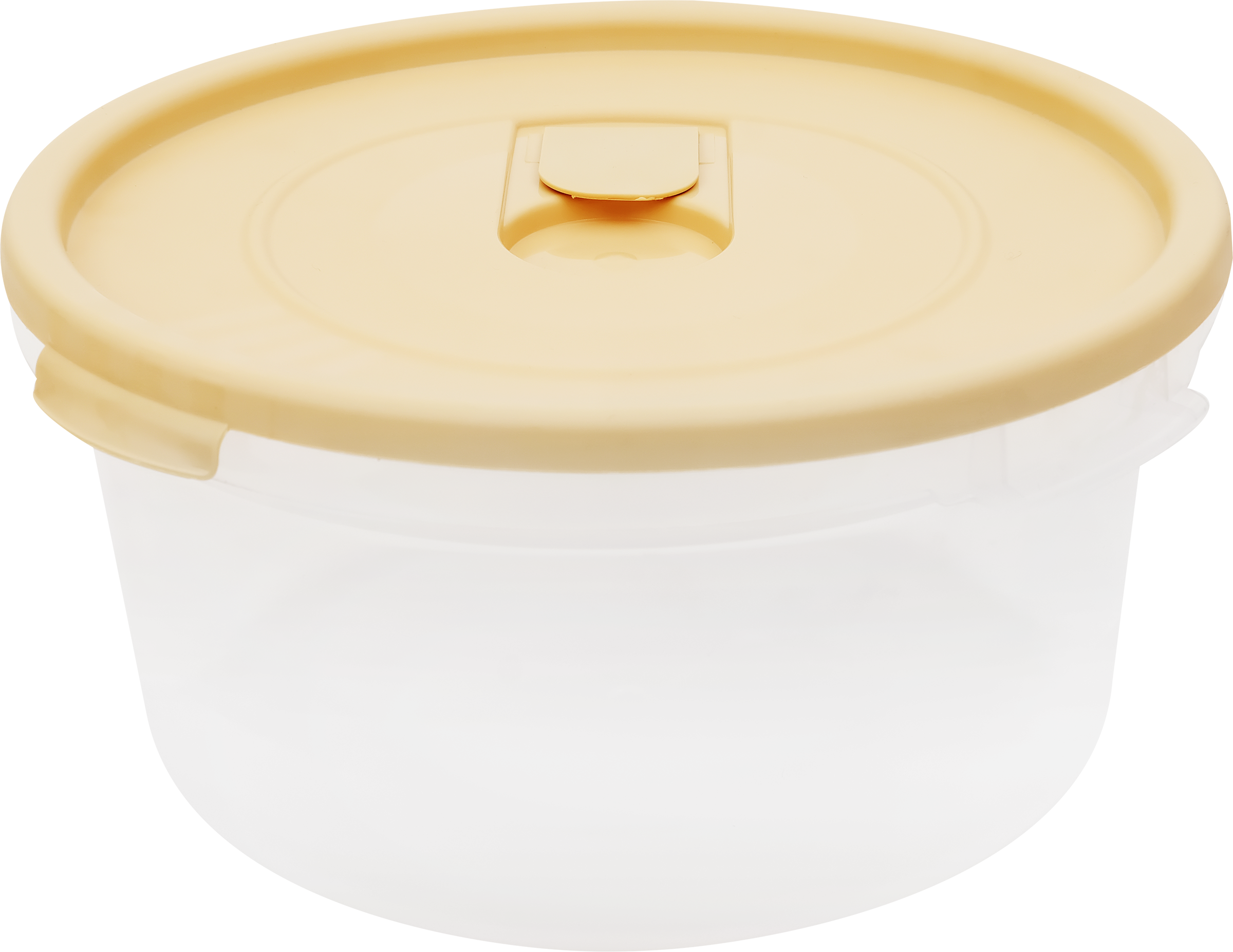 Изображение товара Контейнер с клапаном ПОЛИМЕРБЫТ Смайл 1.6л для микроволновки и хранения