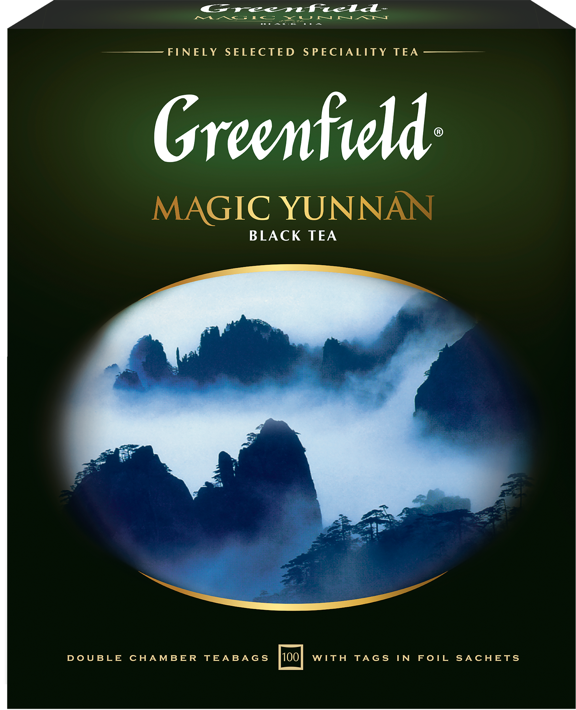 Изображение товара Чай черный GREENFIELD Magic Yunnan, 100пак