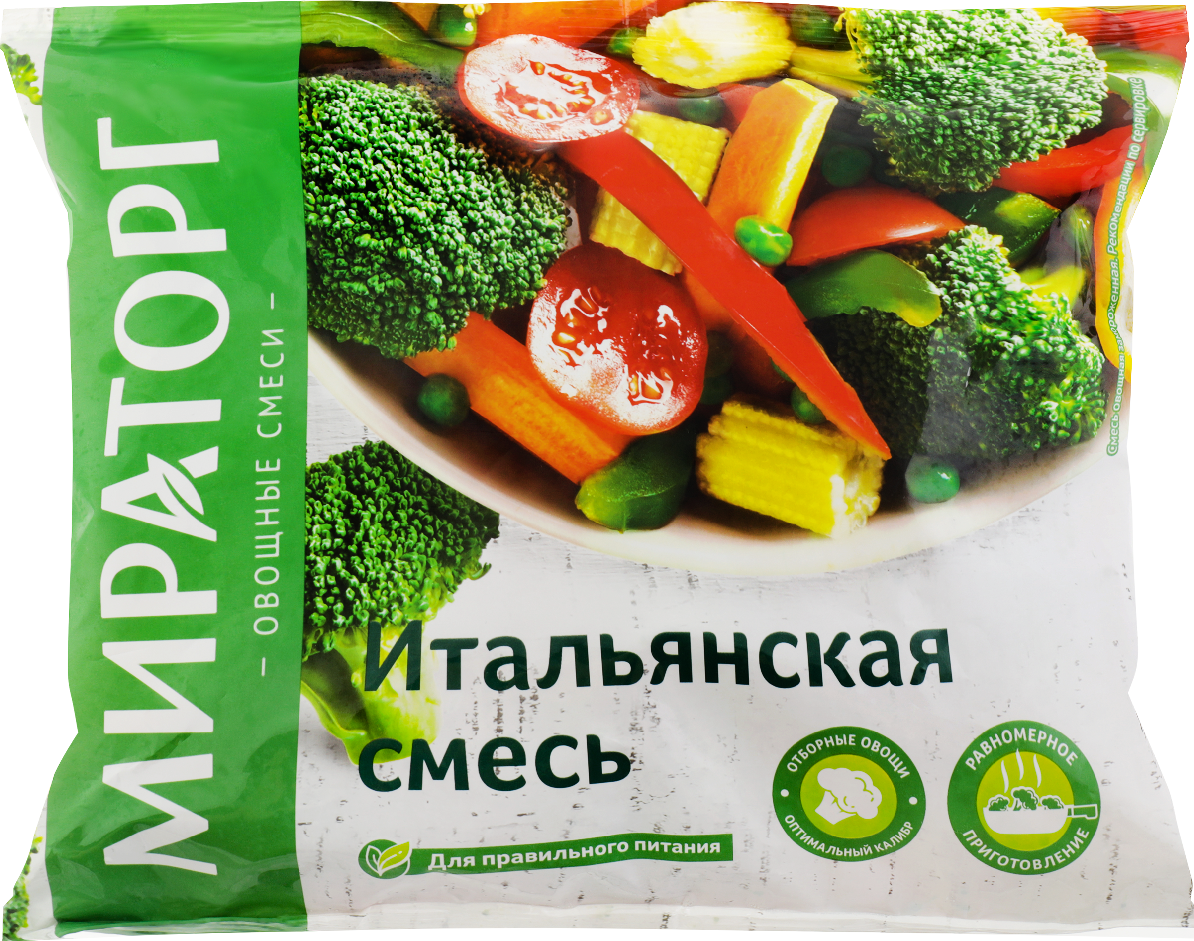 Изображение товара Смесь овощная МИРАТОРГ Vитамин Итальянская, 400г