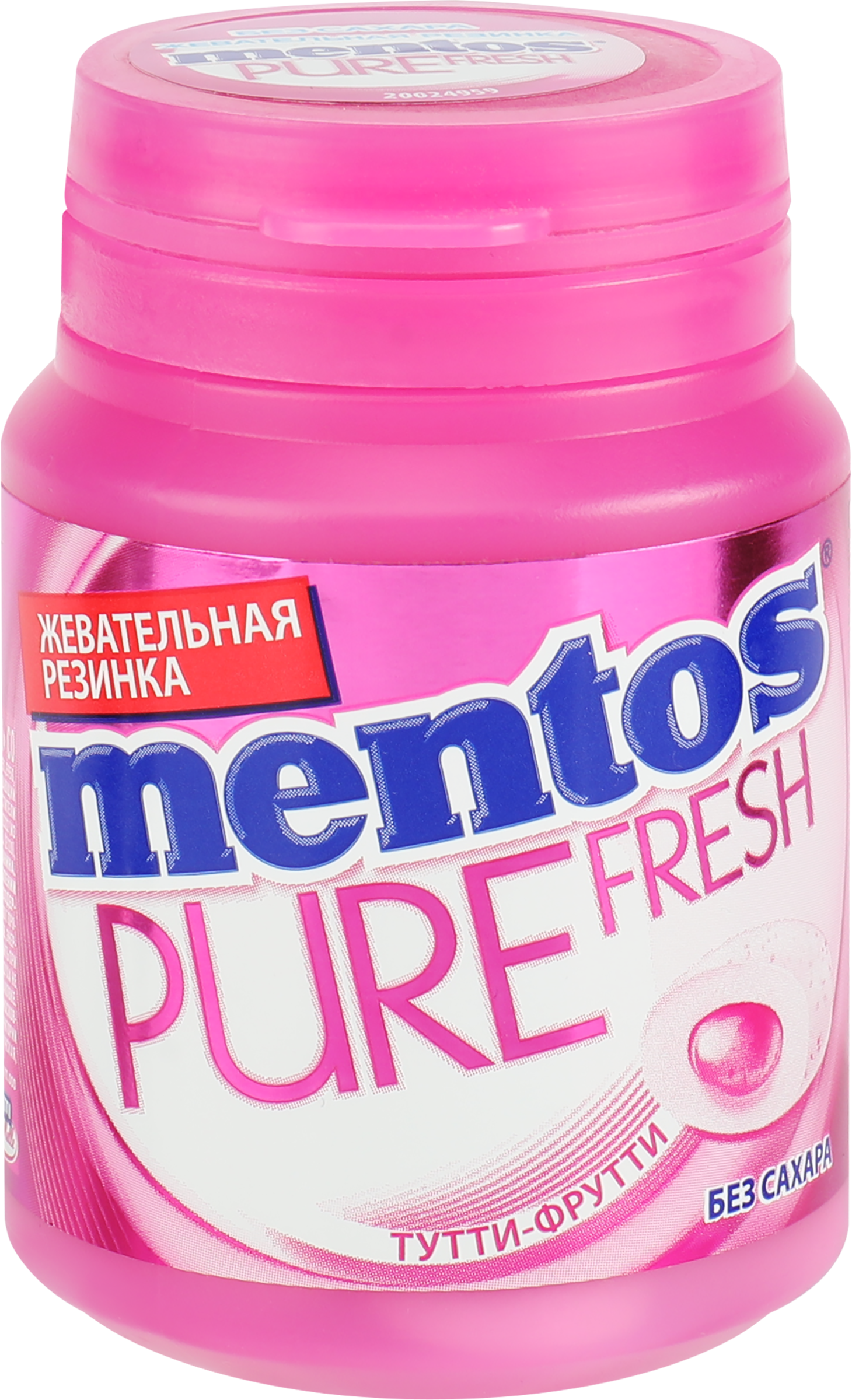 Изображение товара Жевательная резинка MENTOS со вкусом Тутти Фрутти, без сахара, 54г