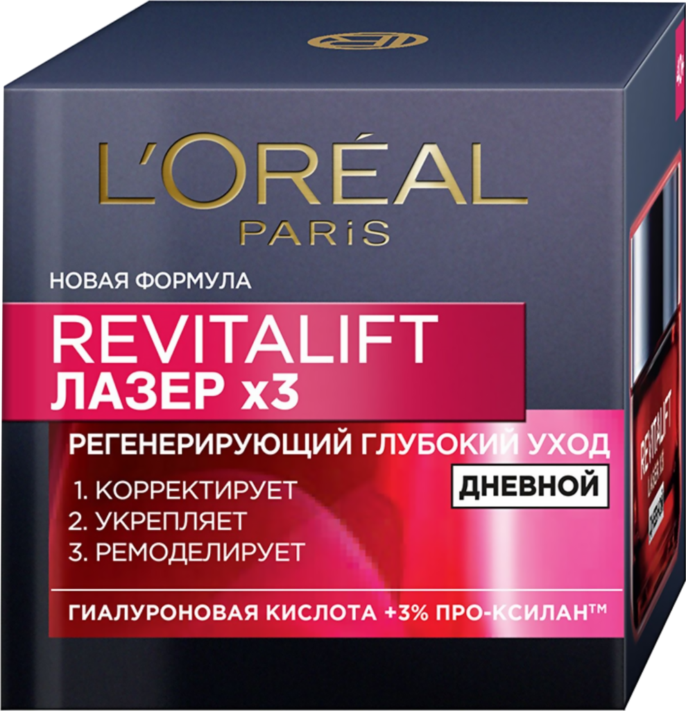 Изображение товара Крем дневной для лица L'OREAL Ревиталифт Лазер х3 против морщин 50мл