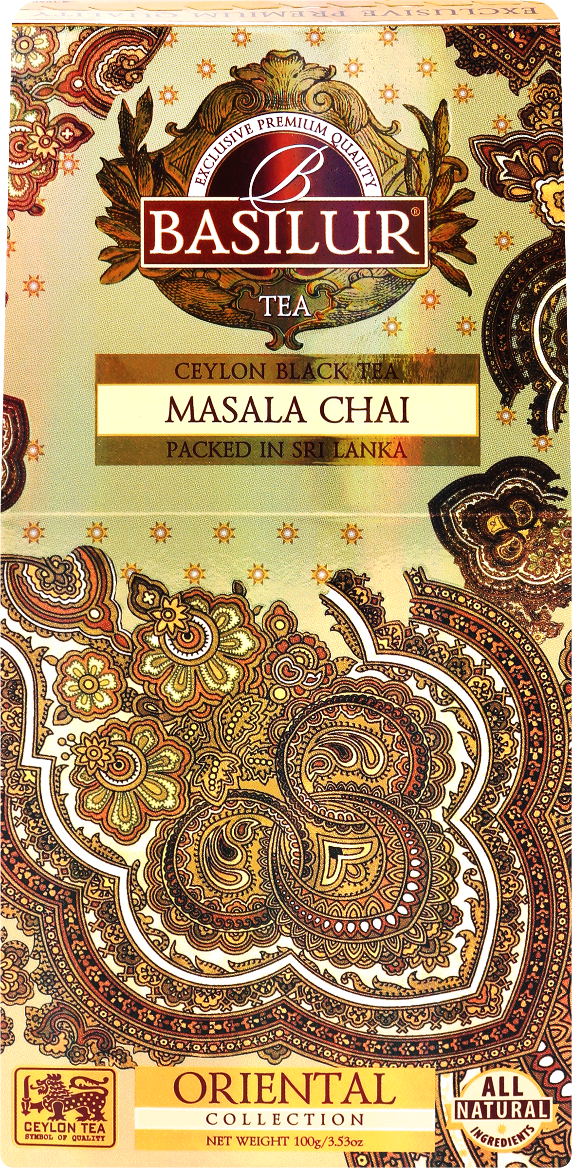 Изображение товара Черный чай BASILUR Восточная коллекция Masala Chai 100г листовой пряный