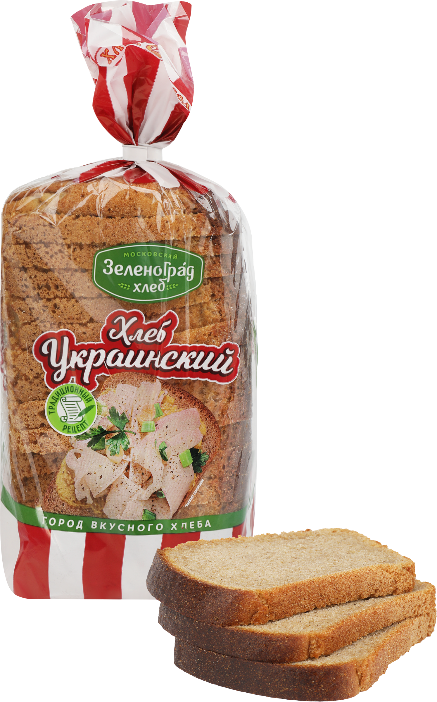 Изображение товара Хлеб формовой ХЛЕБОЗАВОД №28 Украинский новый, в нарезке, 700г