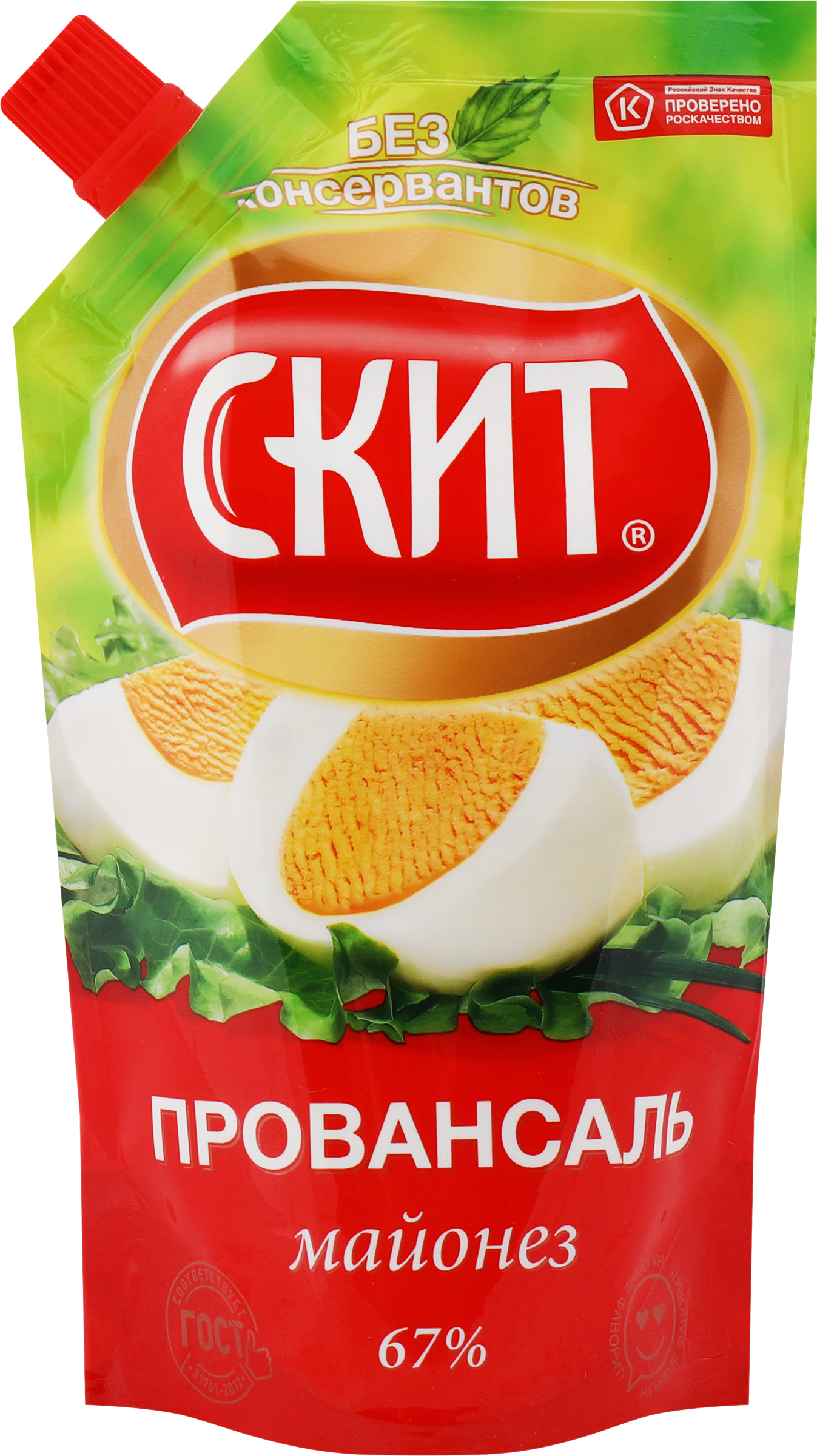 Изображение товара Майонез СКИТ Провансаль 67% в упаковке 225 мл