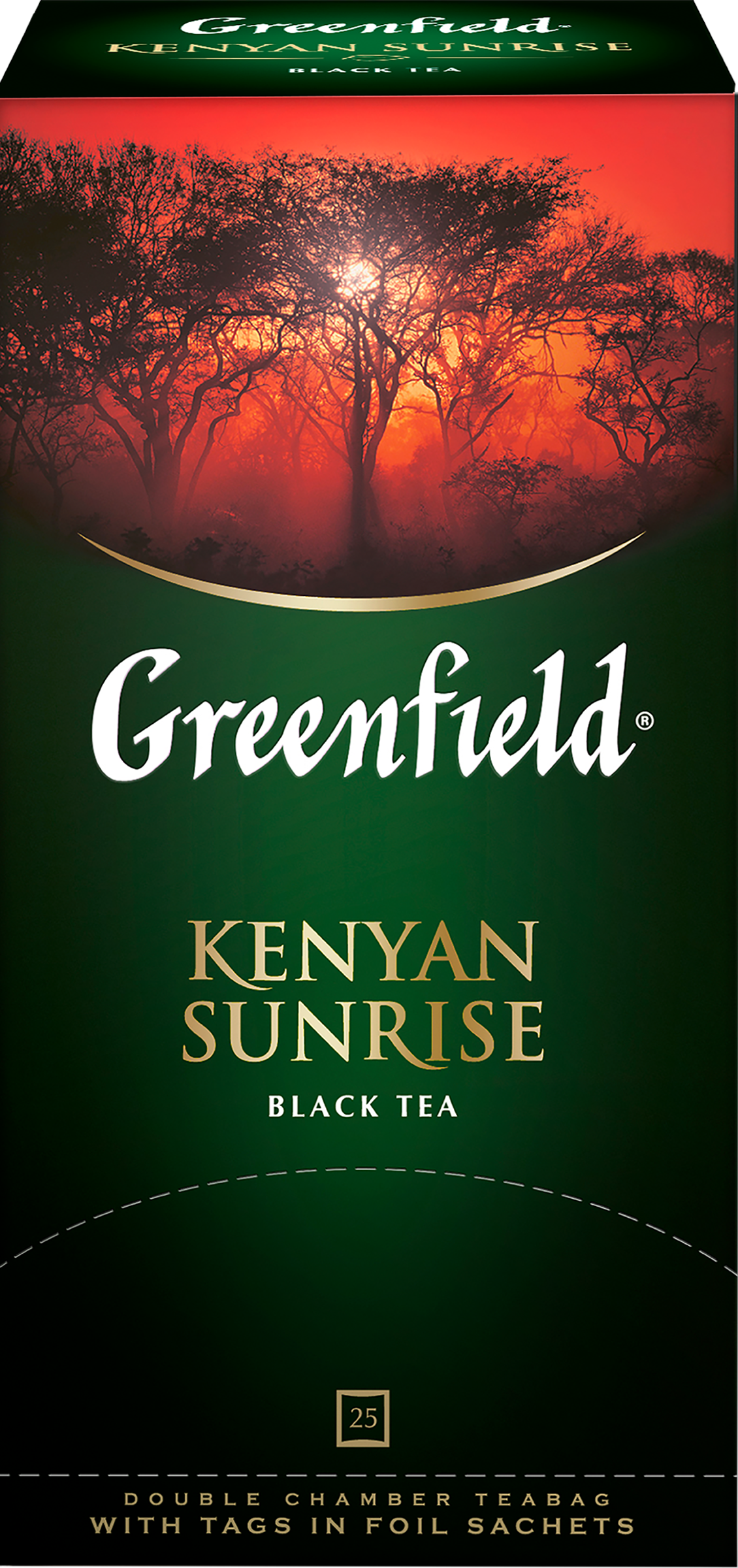 Изображение товара Чай черный GREENFIELD Kenyan Sunrise, 25пак
