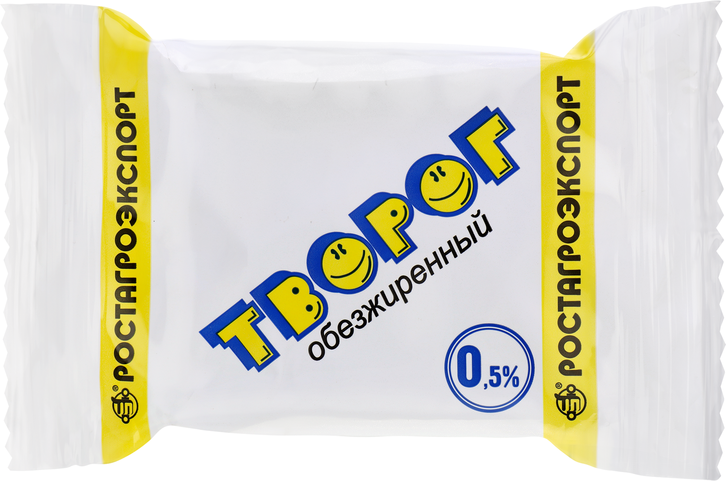 Изображение товара Творог РОСТАГРОЭКСПОРТ 0%, без змж, 180г