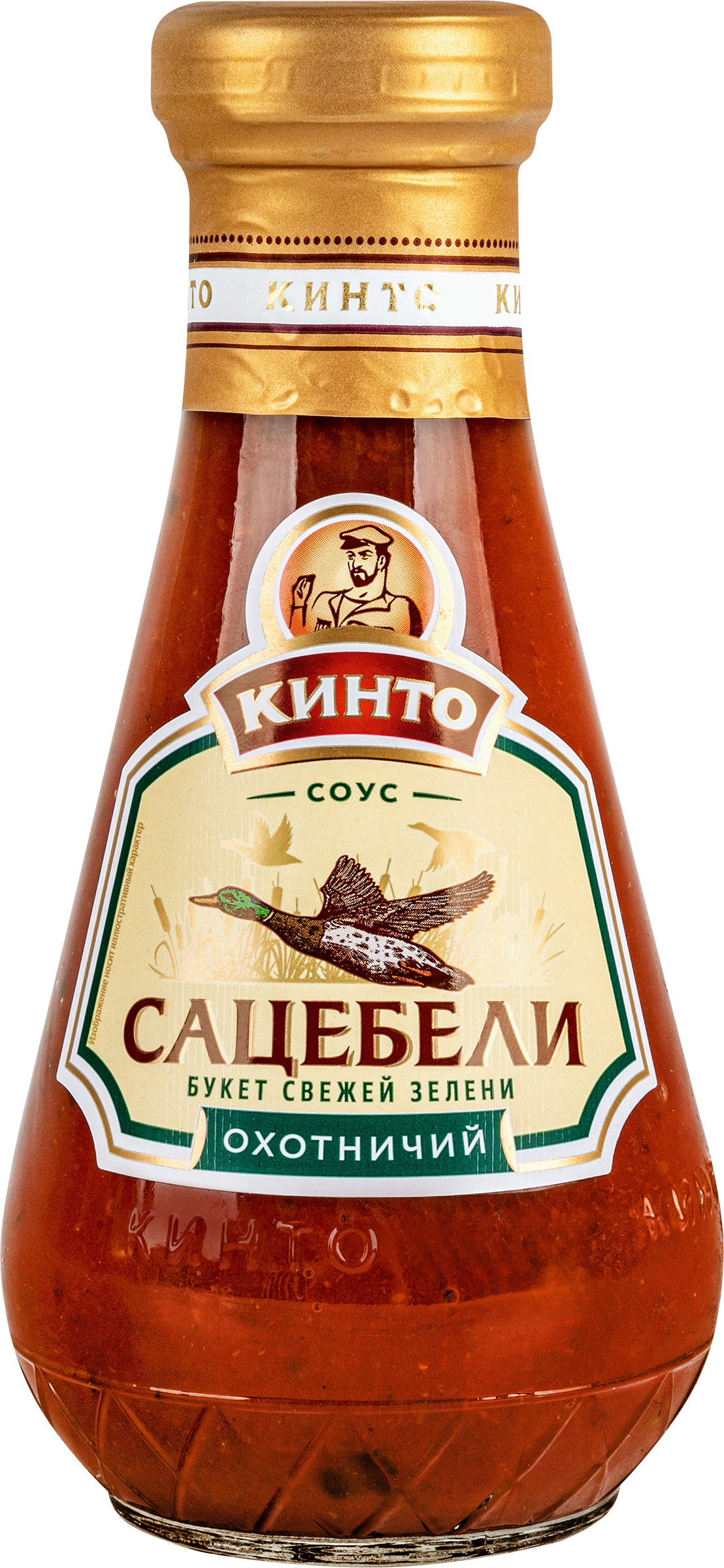 Изображение товара Соус КИНТО Сацебели Охотничий томатный, 300г