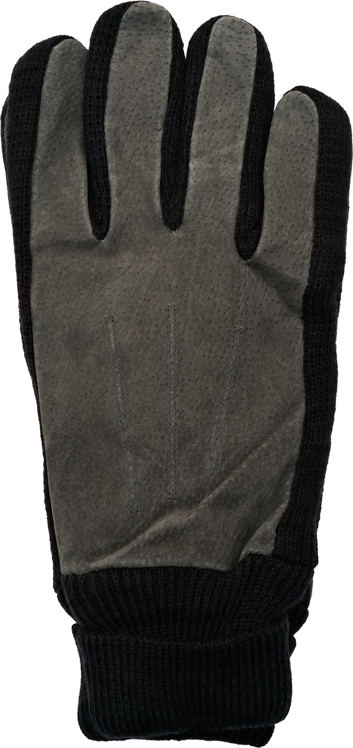 Изображение товара Мужские перчатки из натуральной кожи с мехом, арт. MK-04-1