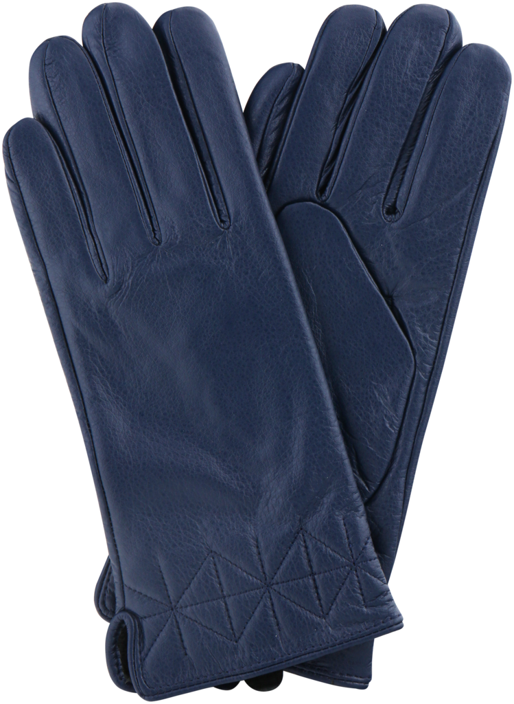 Изображение товара Женские перчатки из натуральной кожи и полиэстера Арт LK-02