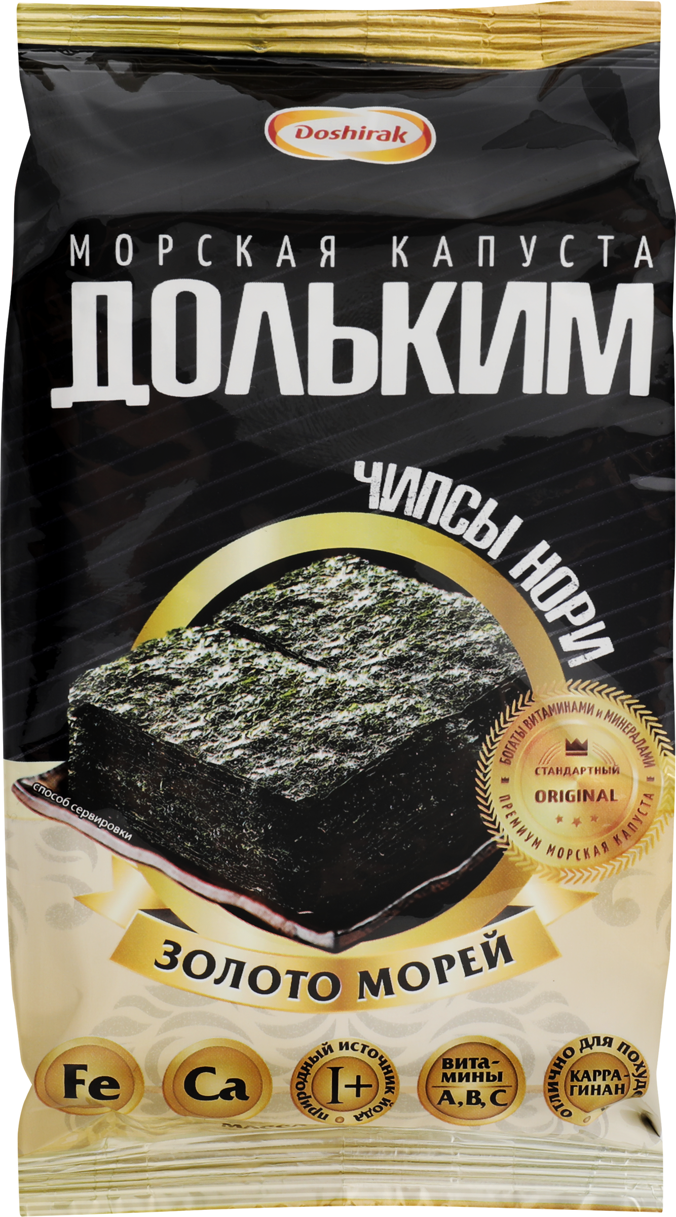 Изображение товара Морская капуста для суши DOSHIRAK Доль Ким, 5г
