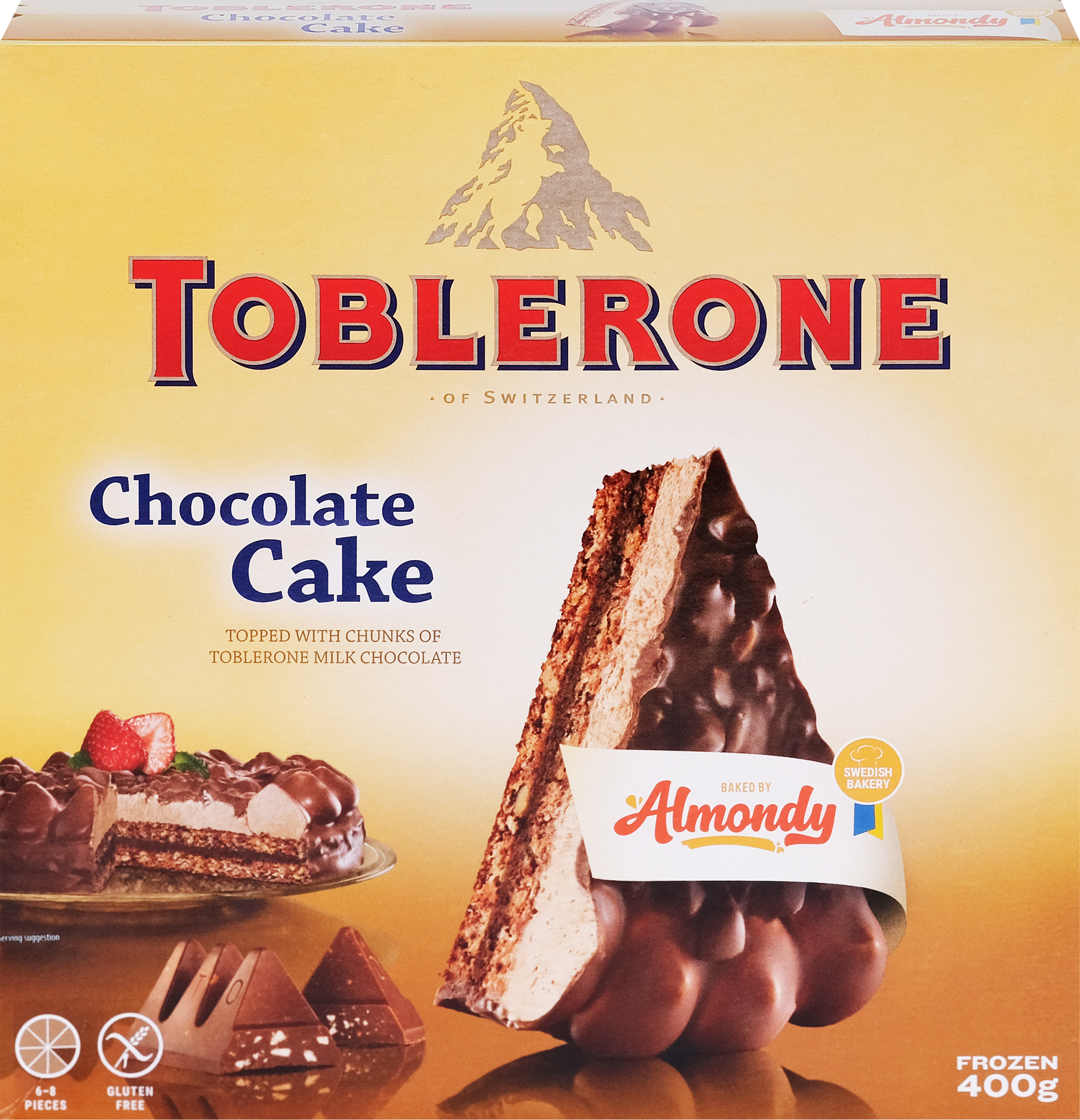 Изображение товара Миндальный торт ALMONDY с кусочками Toblerone 264948 1599.99 рублей