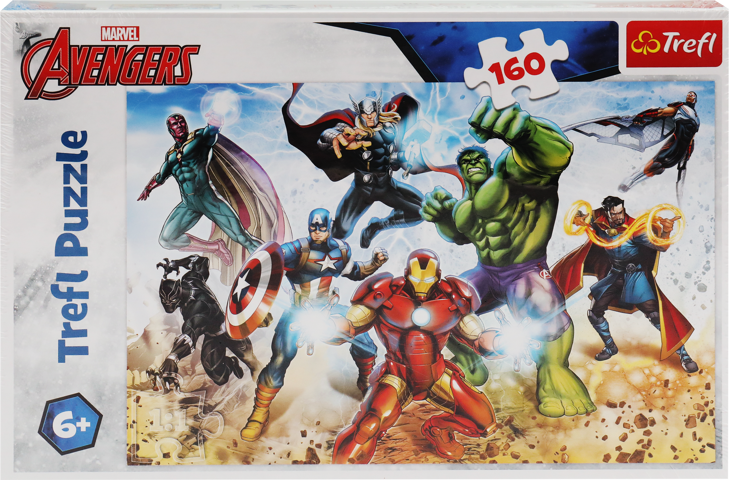 Изображение товара Пазл TREFL 160 элементов для детей яркий и развивающий