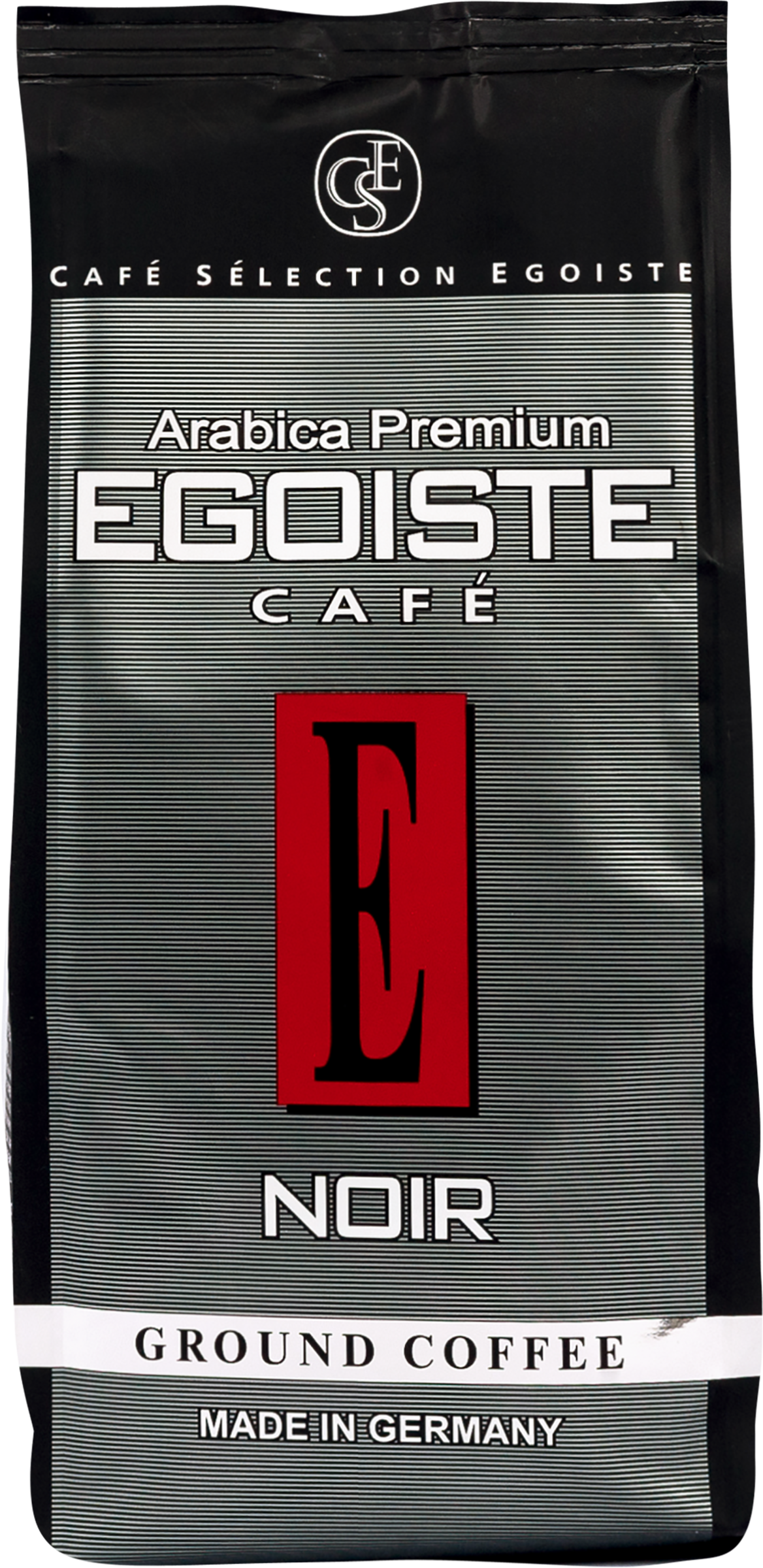 Изображение товара Кофе молотый EGOISTE Noir, 250г - Арабика с фруктовым ароматом