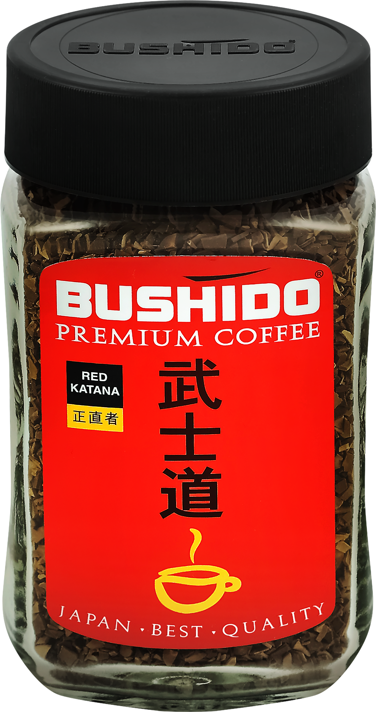 Изображение товара Кофе растворимый BUSHIDO Red Katana сублимированный, ст/б, 100г