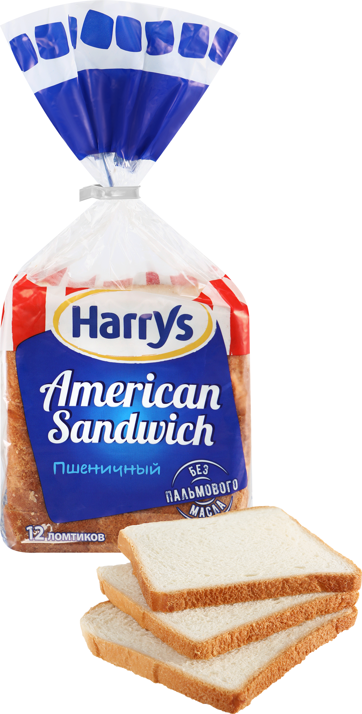 Изображение товара Хлеб пшеничный HARRY'S Аmerican sandwich, 470г
